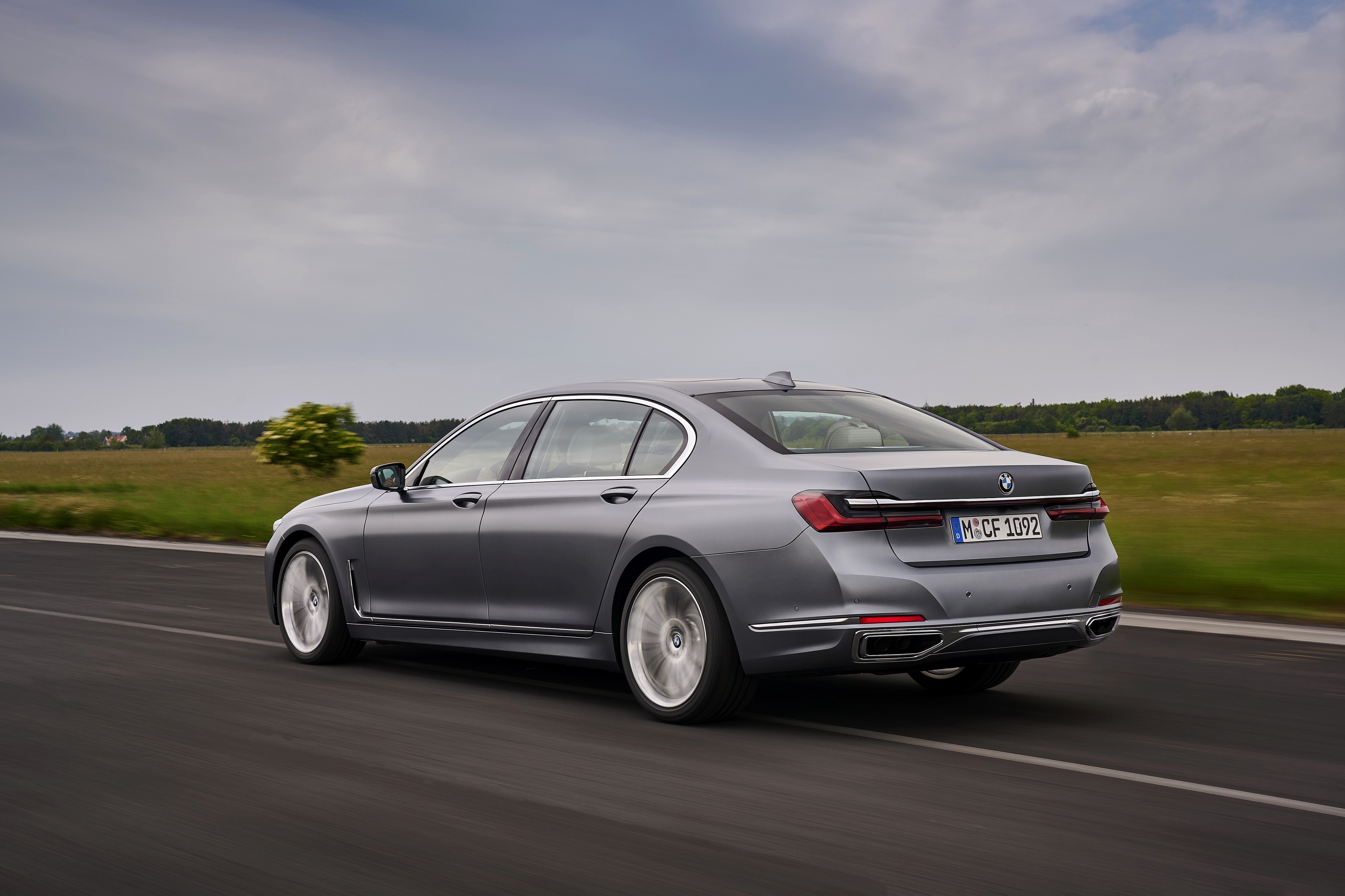 BMW 7 Series G11/G12 Sedan on Road HD Wallpaper