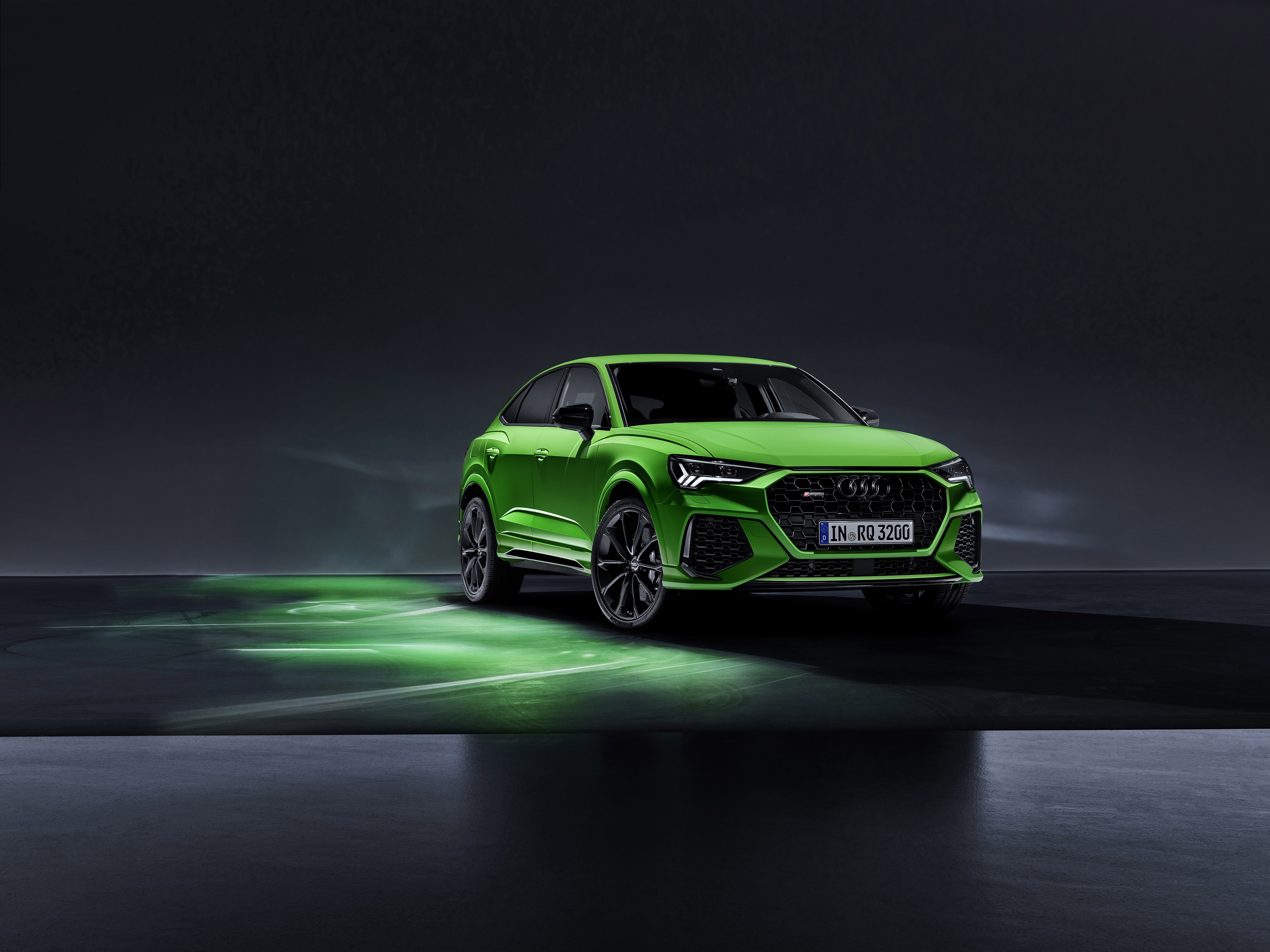Audi RS Q3 Green HD Wallpaper