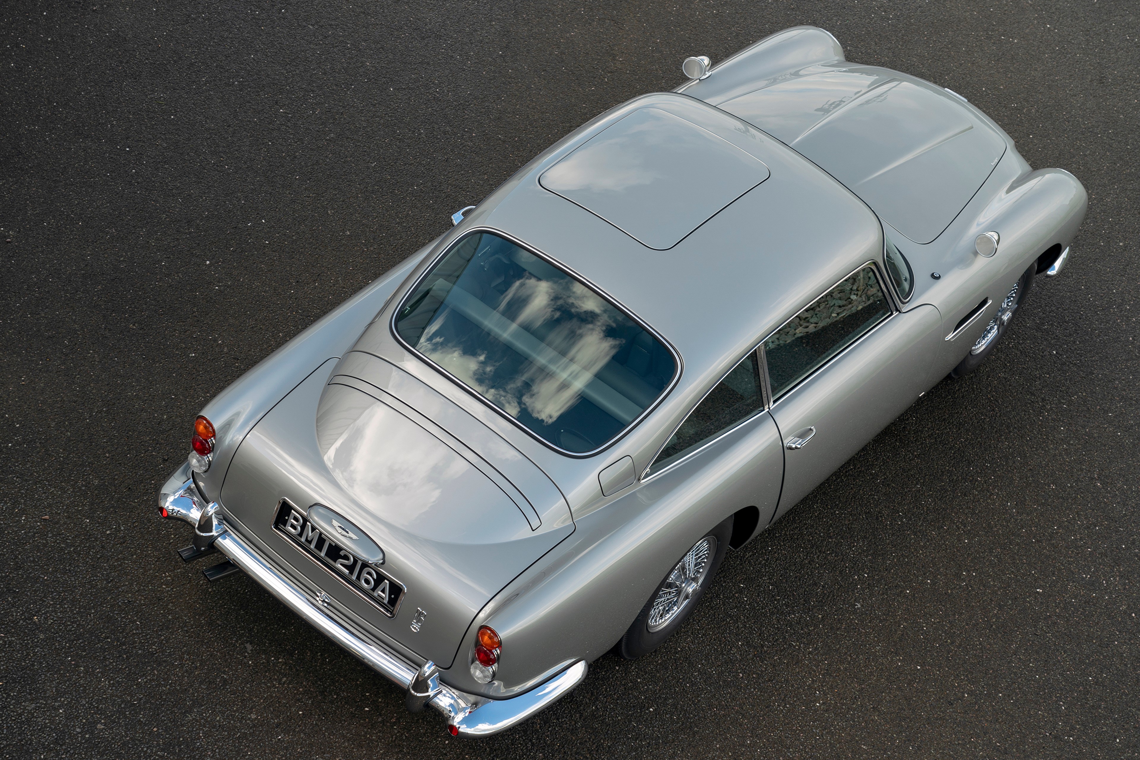 Aston Martin DB5 Goldfinger Continuation from above HD Wallpaper