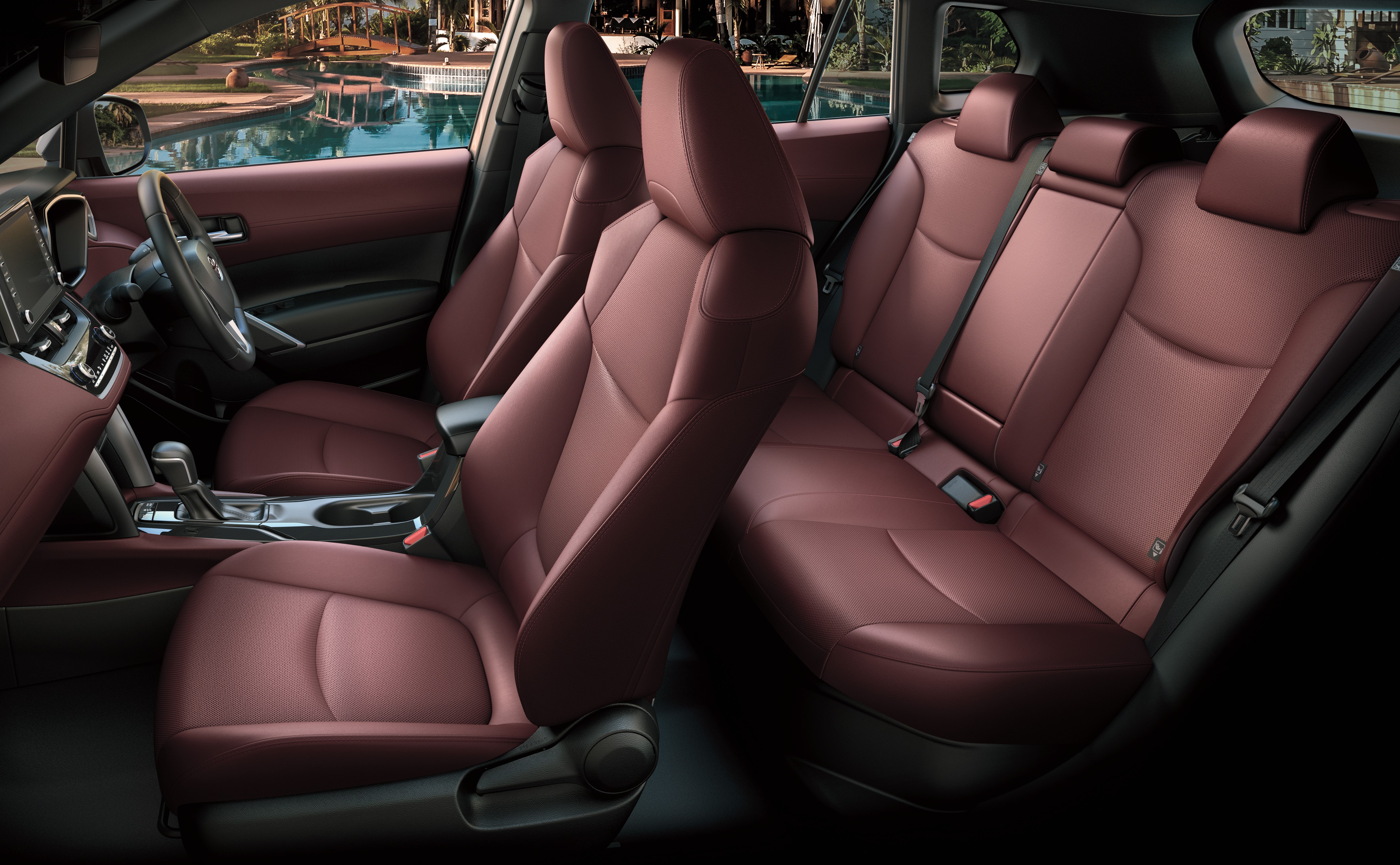 Toyota Corolla Cross Hybrid interior HD Wallpaper