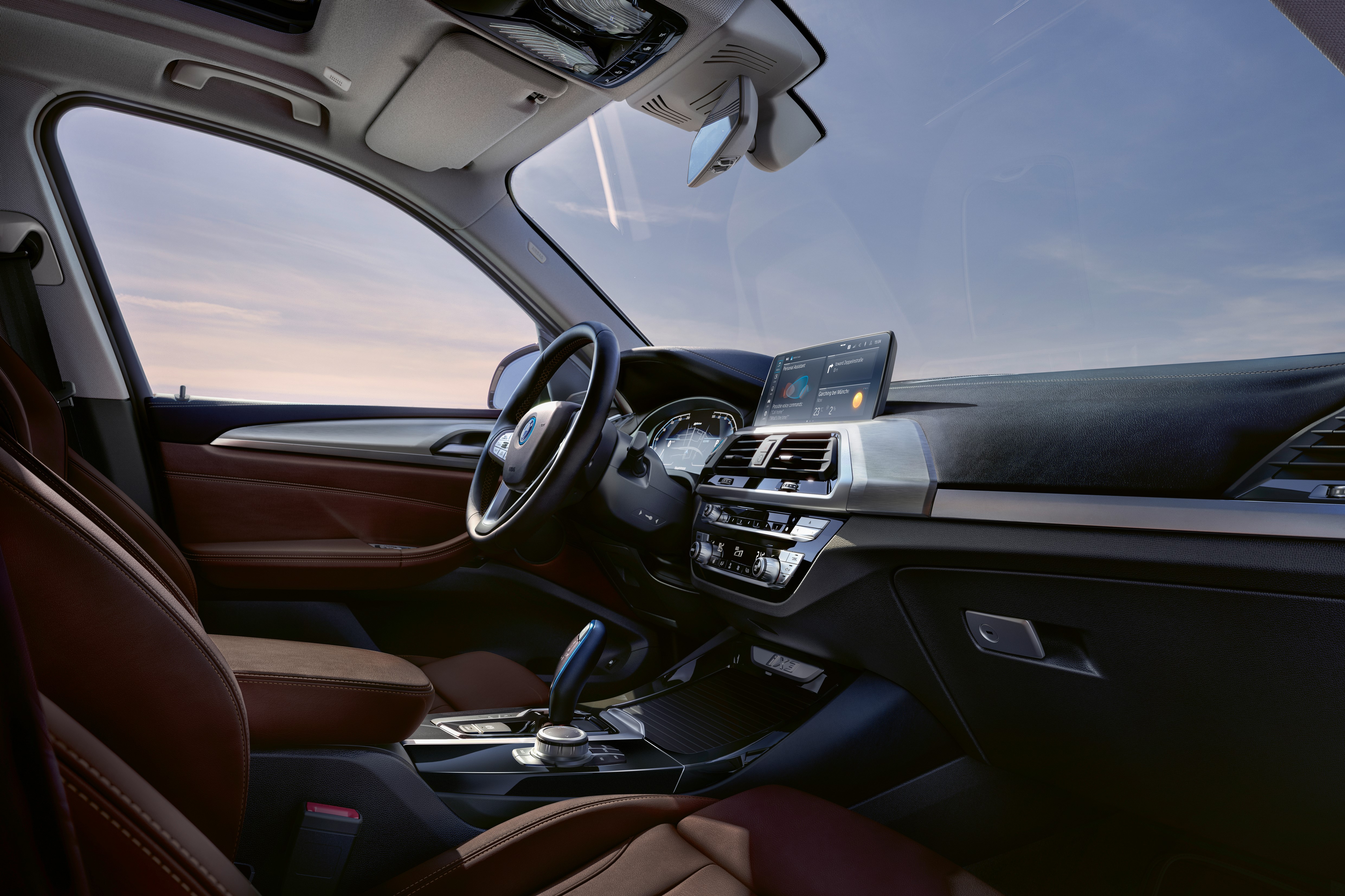 BMW iX3 G08 Interior 2020 HD Wallpaper