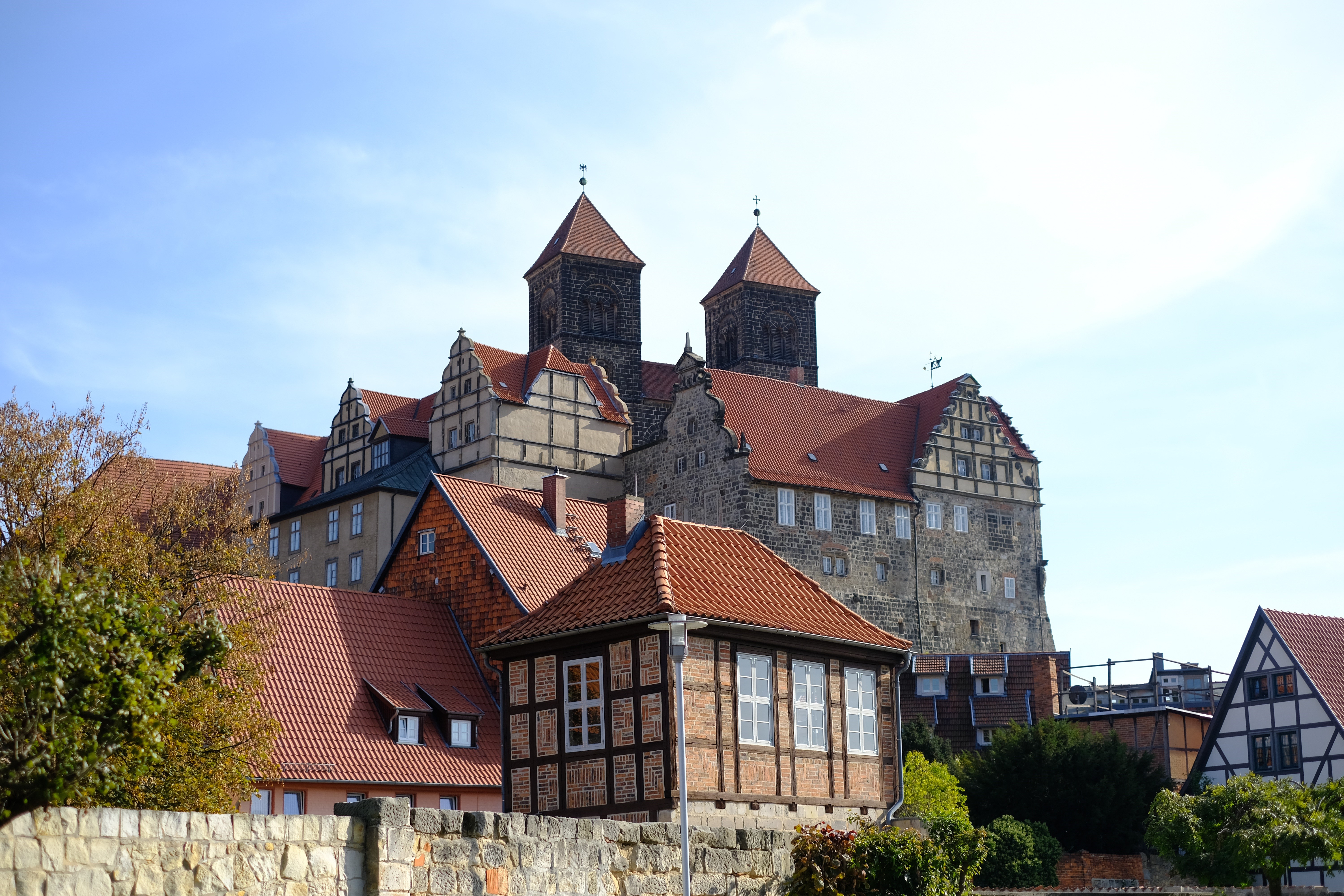 Collegiate Church of St Servatius, Quedlinburg, Germany HD Wallpaper