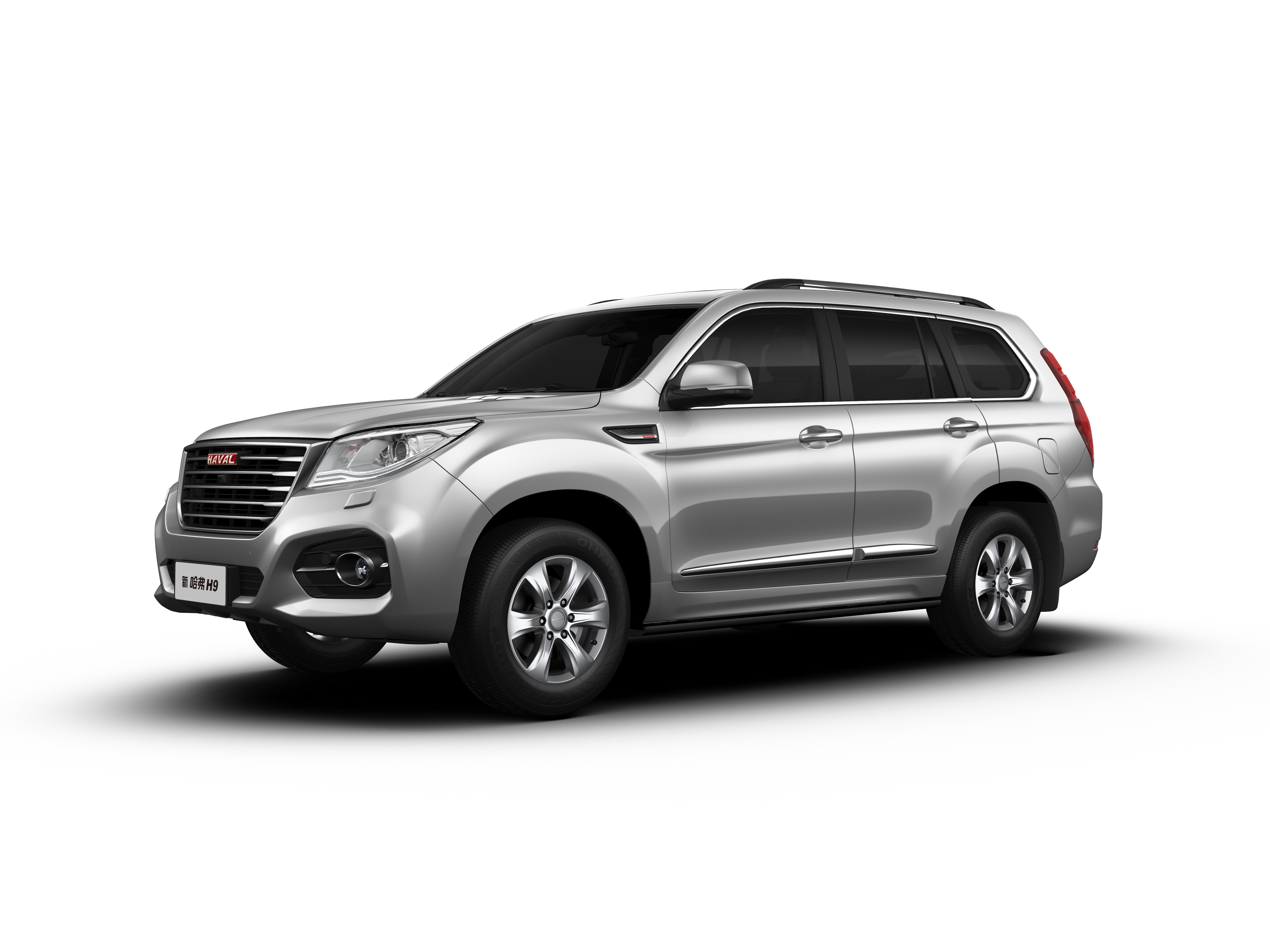 Haval H9 SUV 2019 Metallic Grey Side View HD Wallpaper