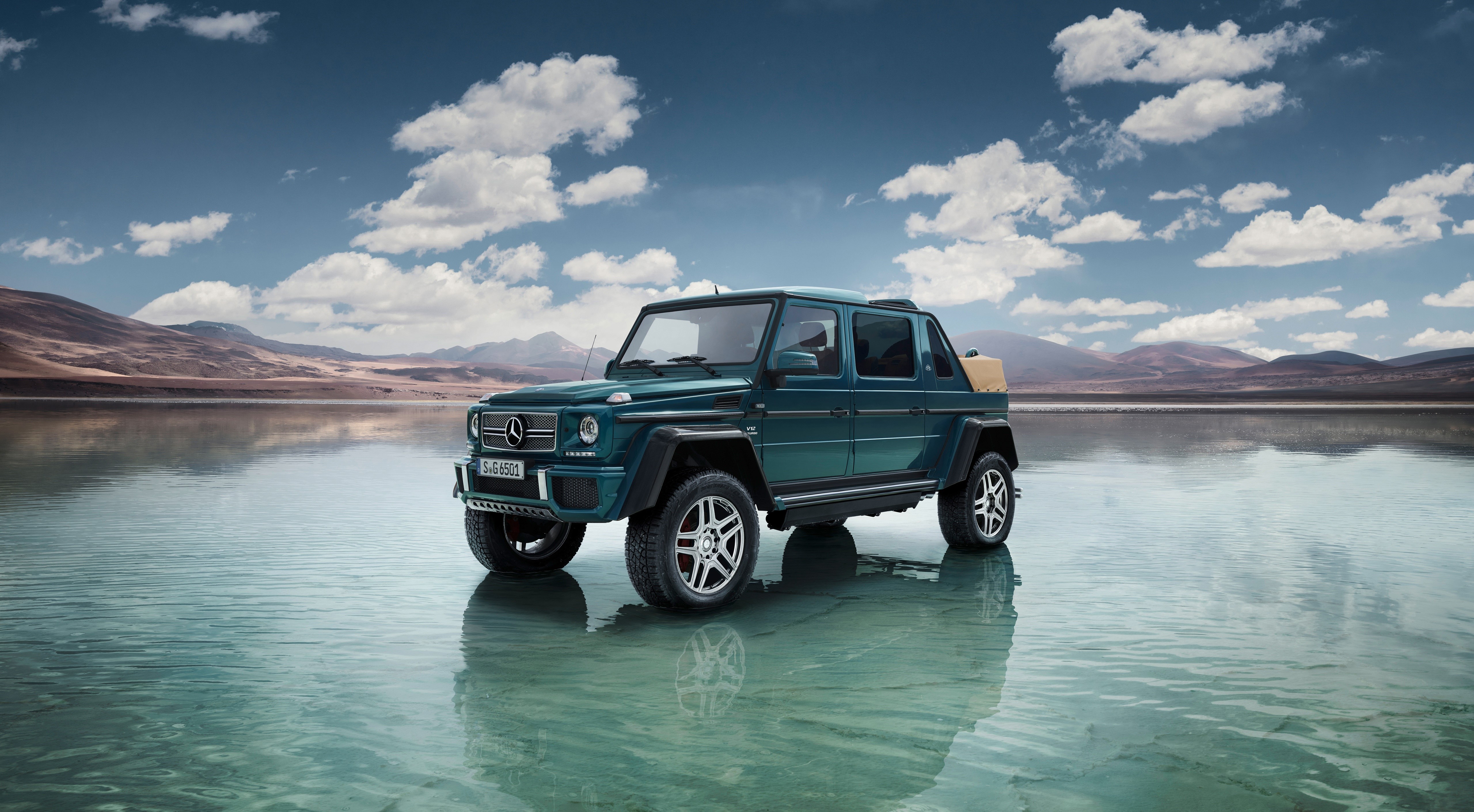 Mercedes-Benz Maybach G 650 Landaulet on Water HD Wallpaper