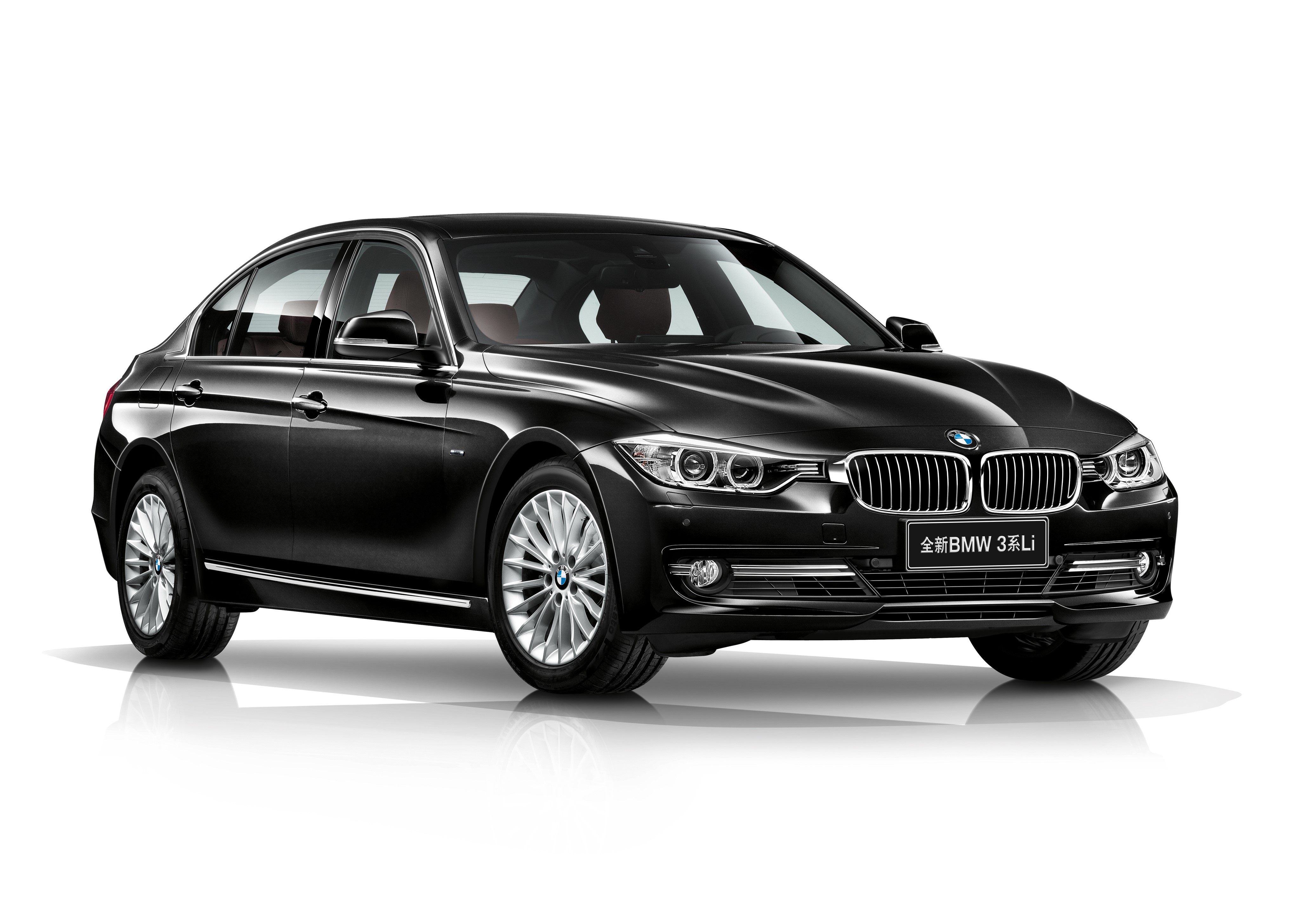 4K Black BMW 3 Series Li HD Wallpaper