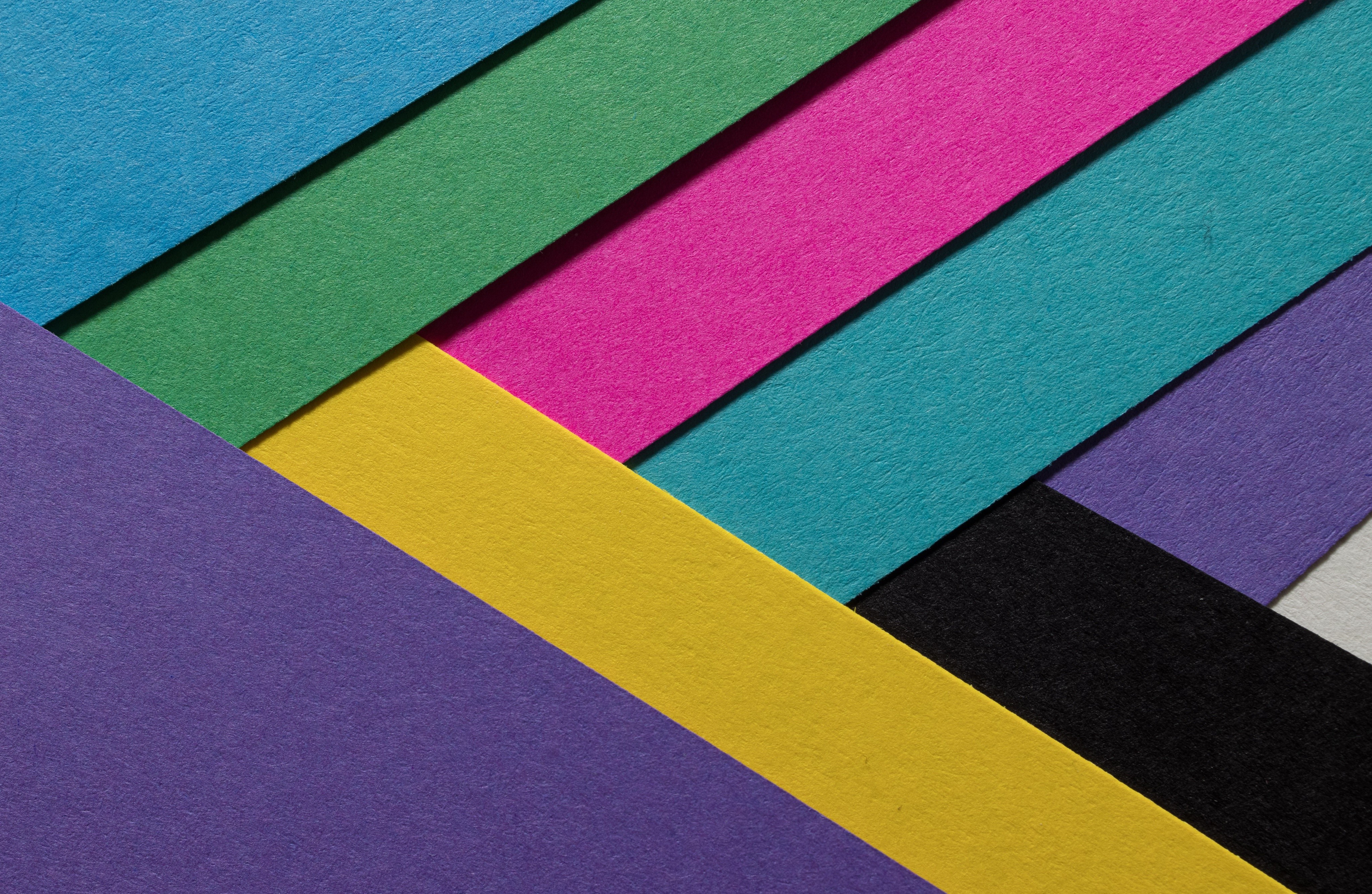 Multicolor stripes on a textured surface HD Wallpaper