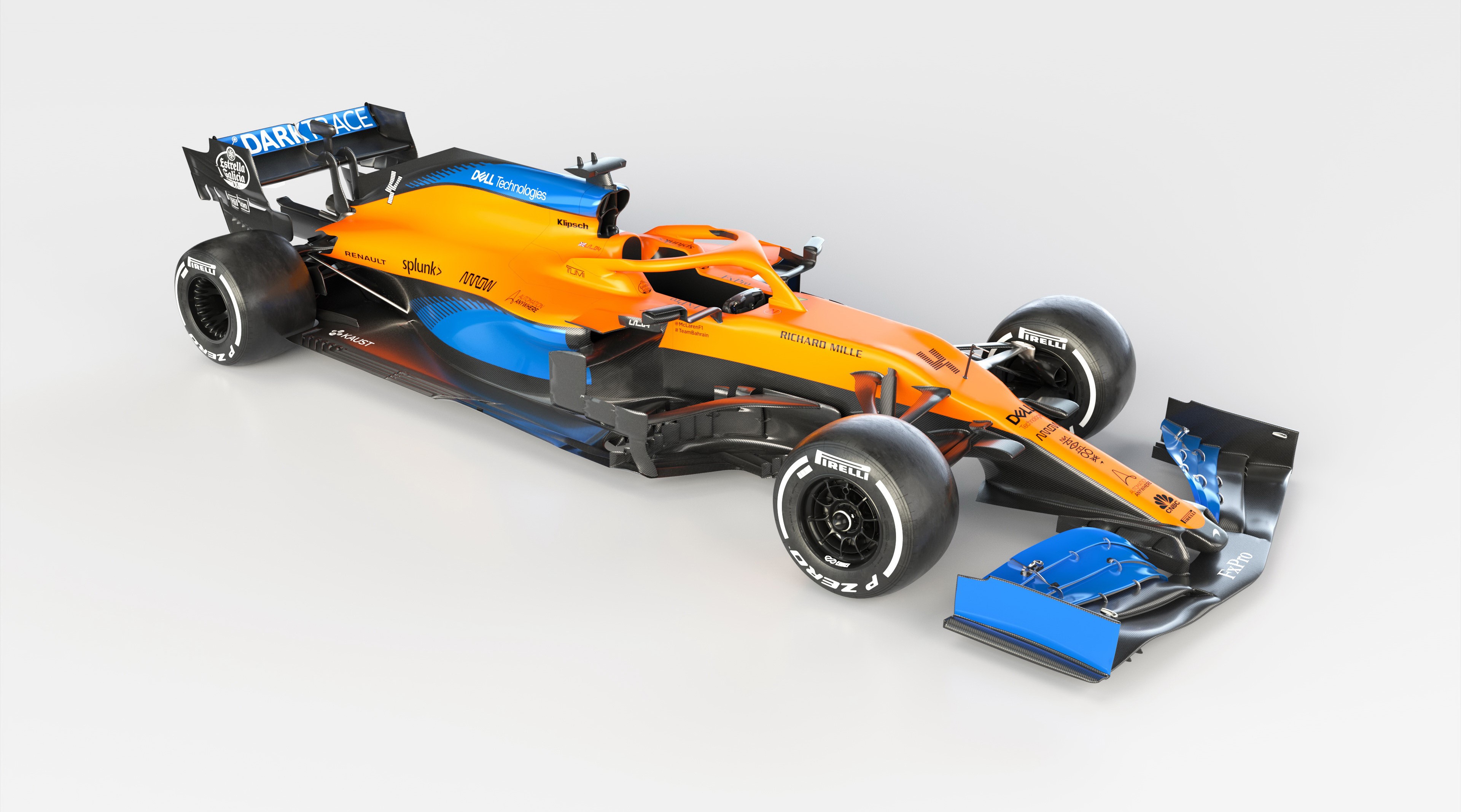 2020 McLaren MCL35 Formula 1 Car HD Wallpaper