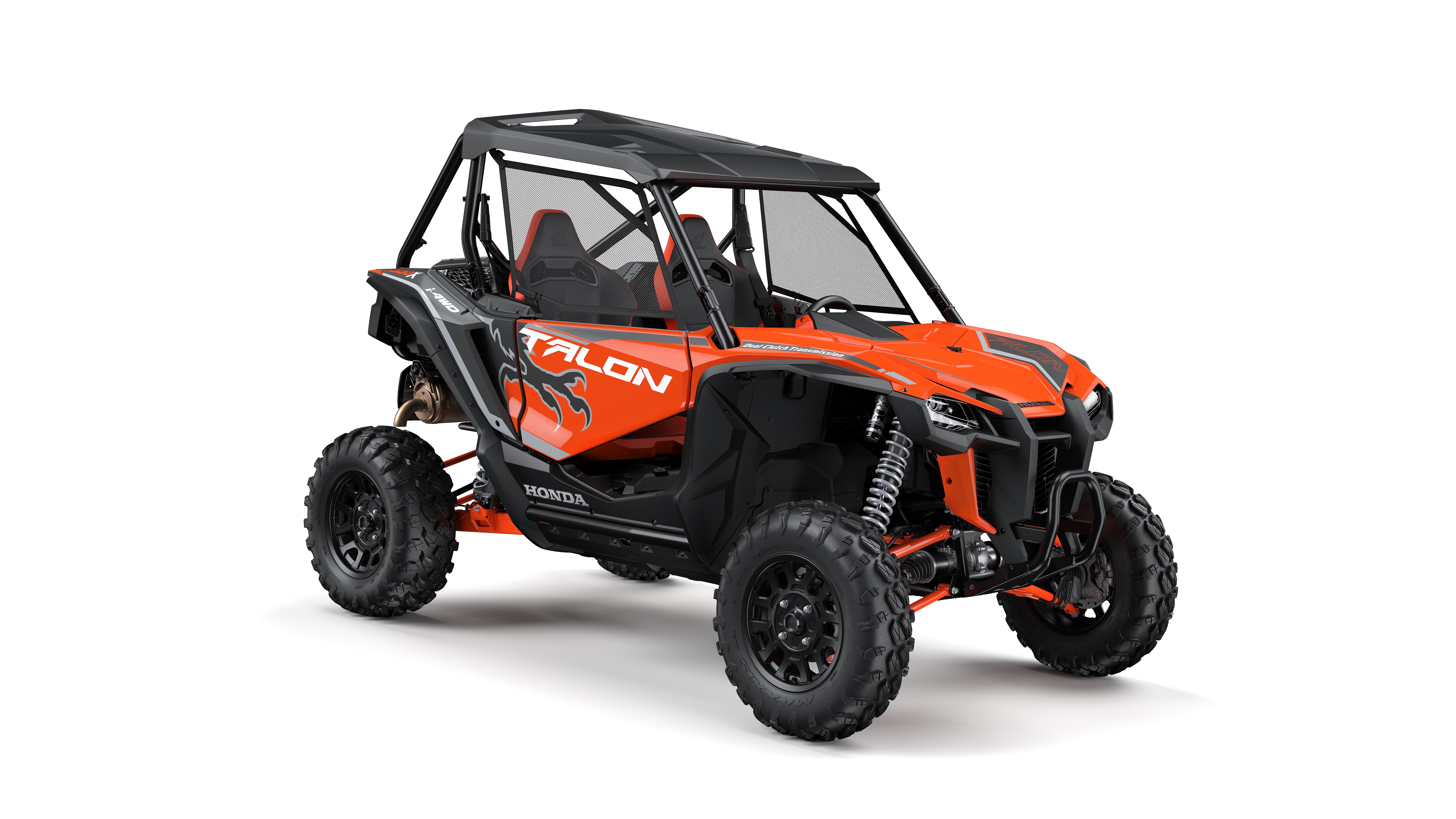 Honda Talon 1000X UTV on white background HD Wallpaper