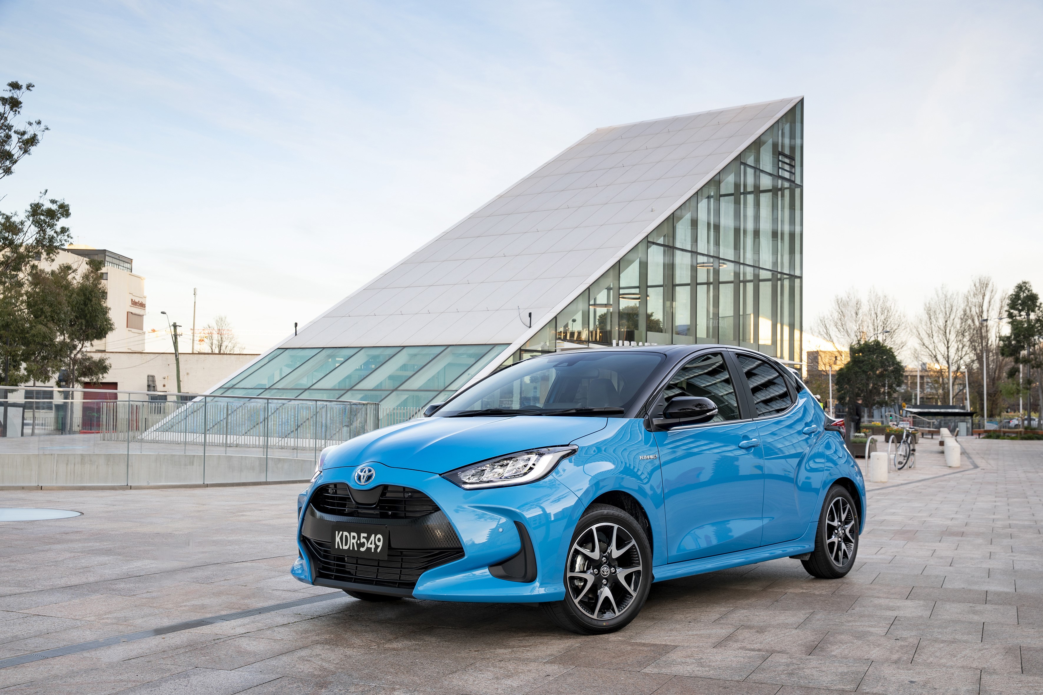 Toyota Yaris ZR Hybrid car HD Wallpaper