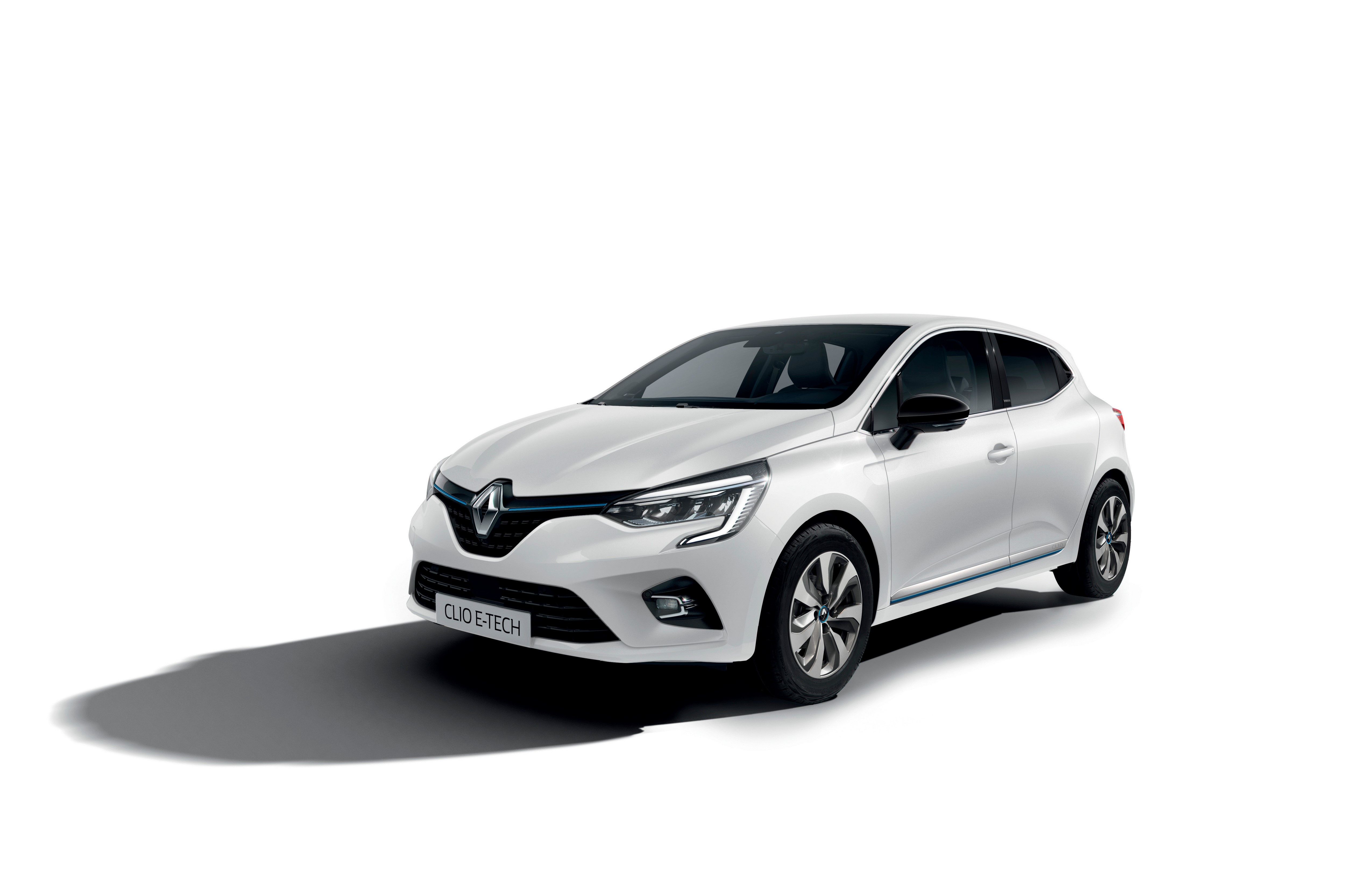 Renault Clio E-TECH 2020 Metallic White HD Wallpaper
