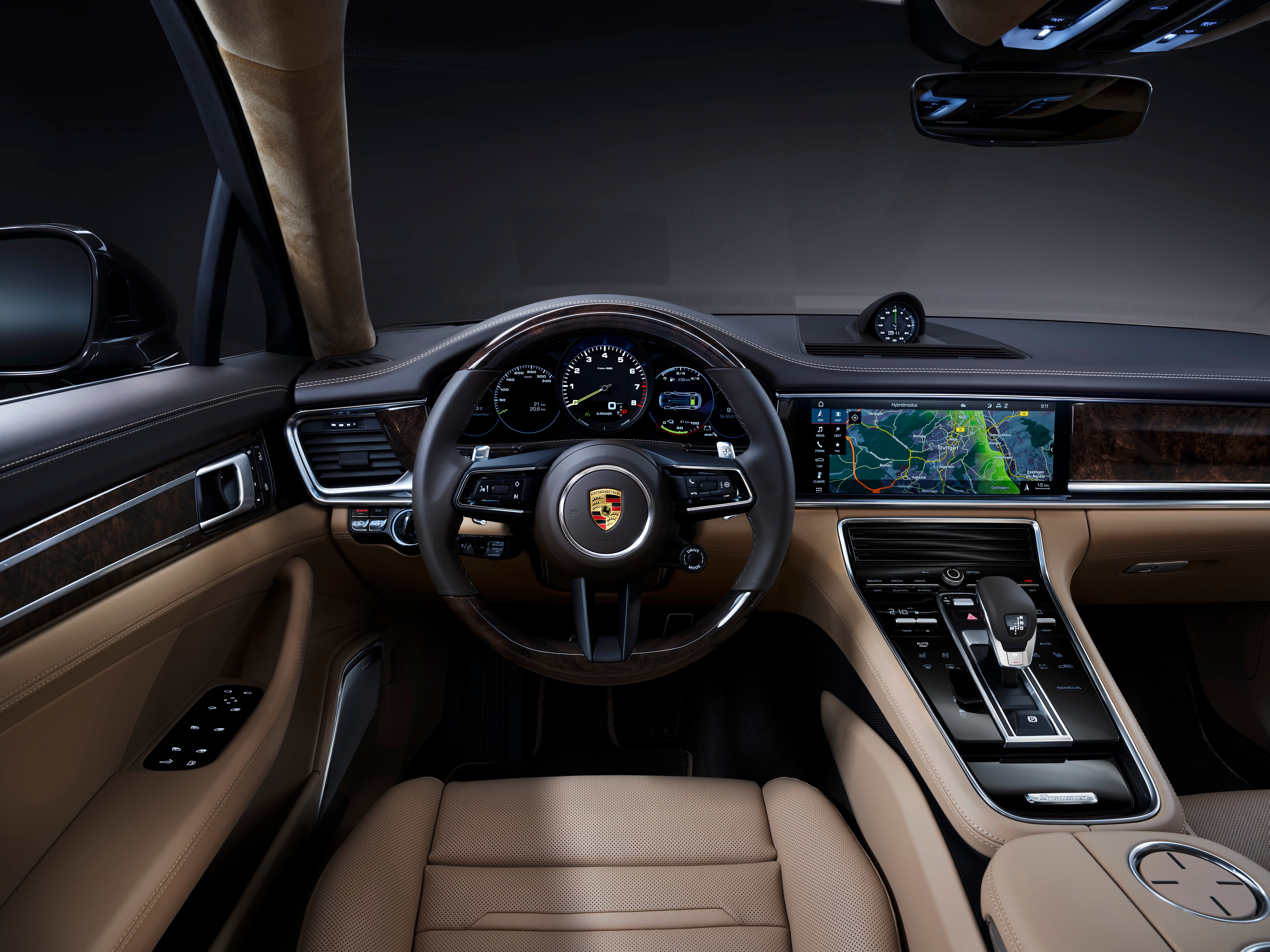 2020 Porsche Panamera 4S E-Hybrid Executive Interior HD Wallpaper