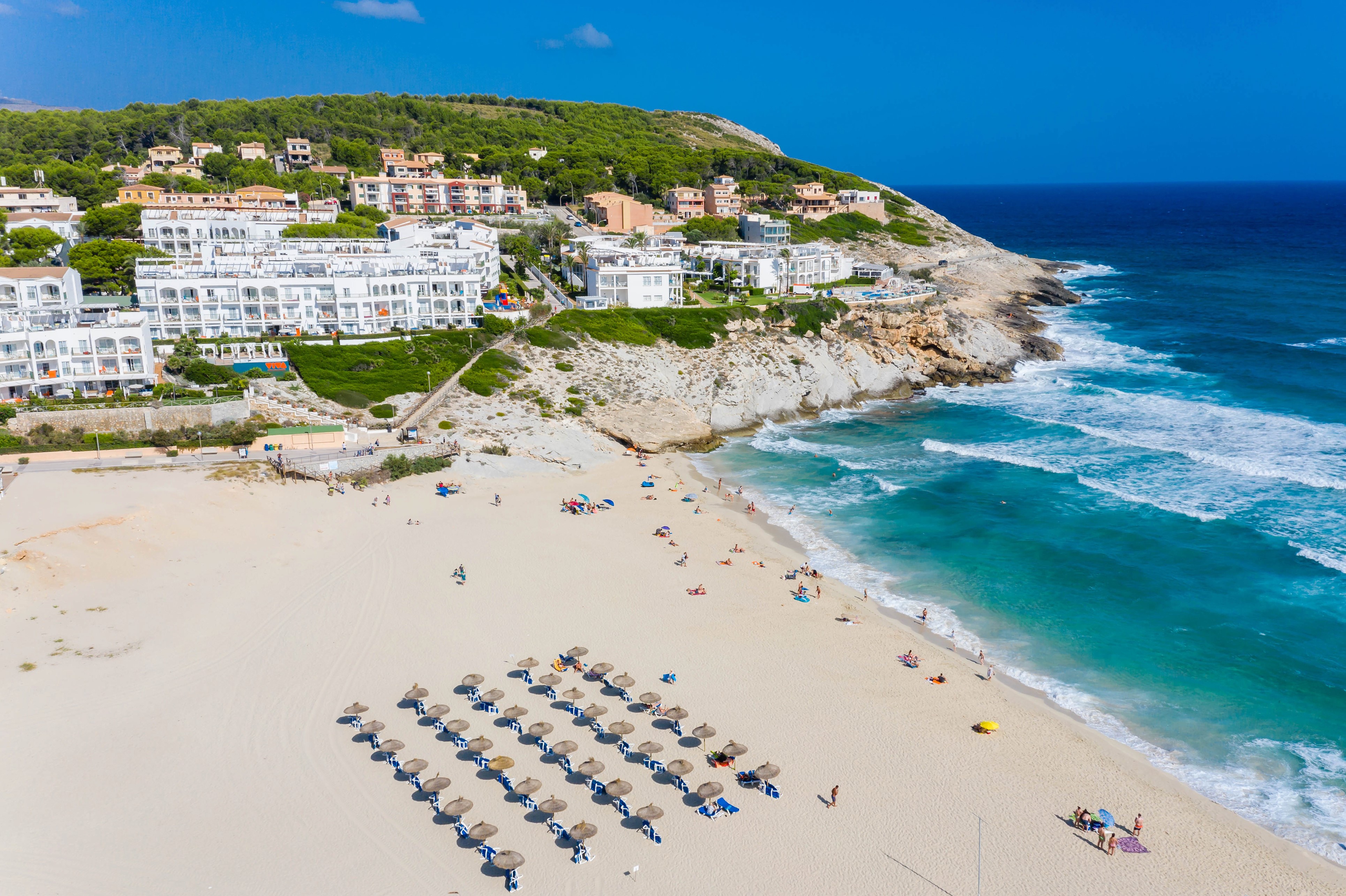4K Cala Mesquida Beach Resort in Majorca, Spain HD Wallpaper