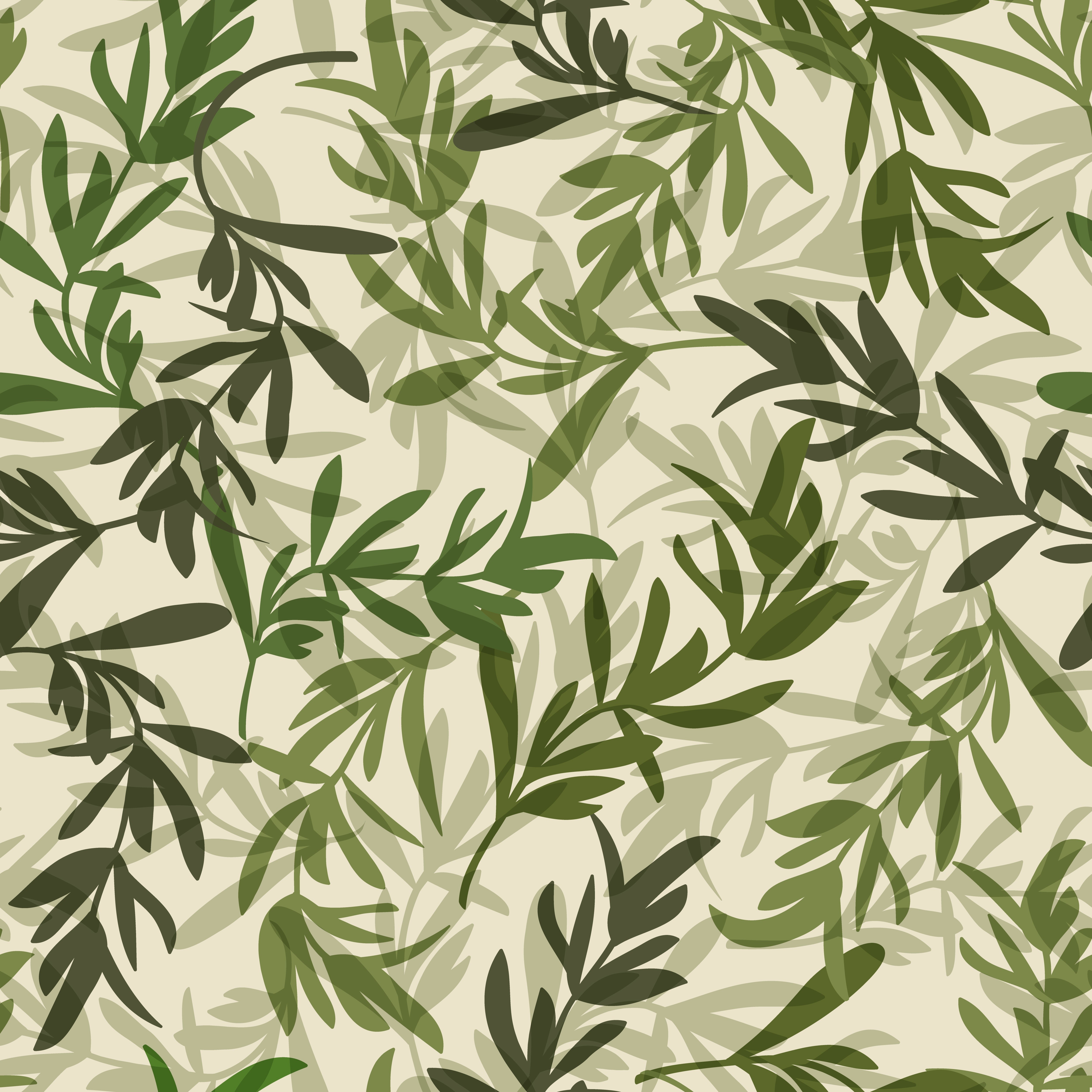 Green Branches and Foliage Texture HD Wallpaper