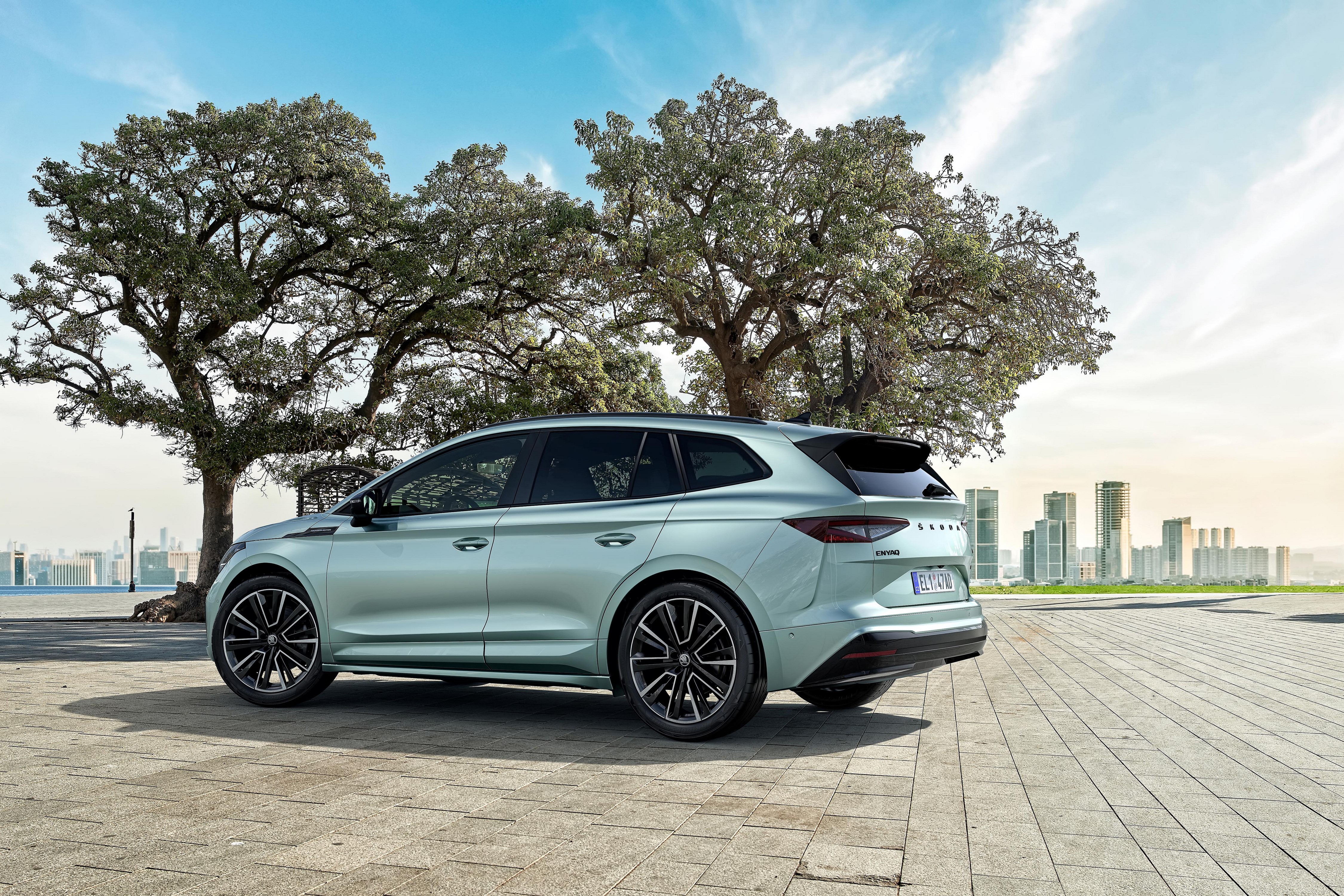 Skoda Enyaq iV Founders Edition Crossover HD Wallpaper