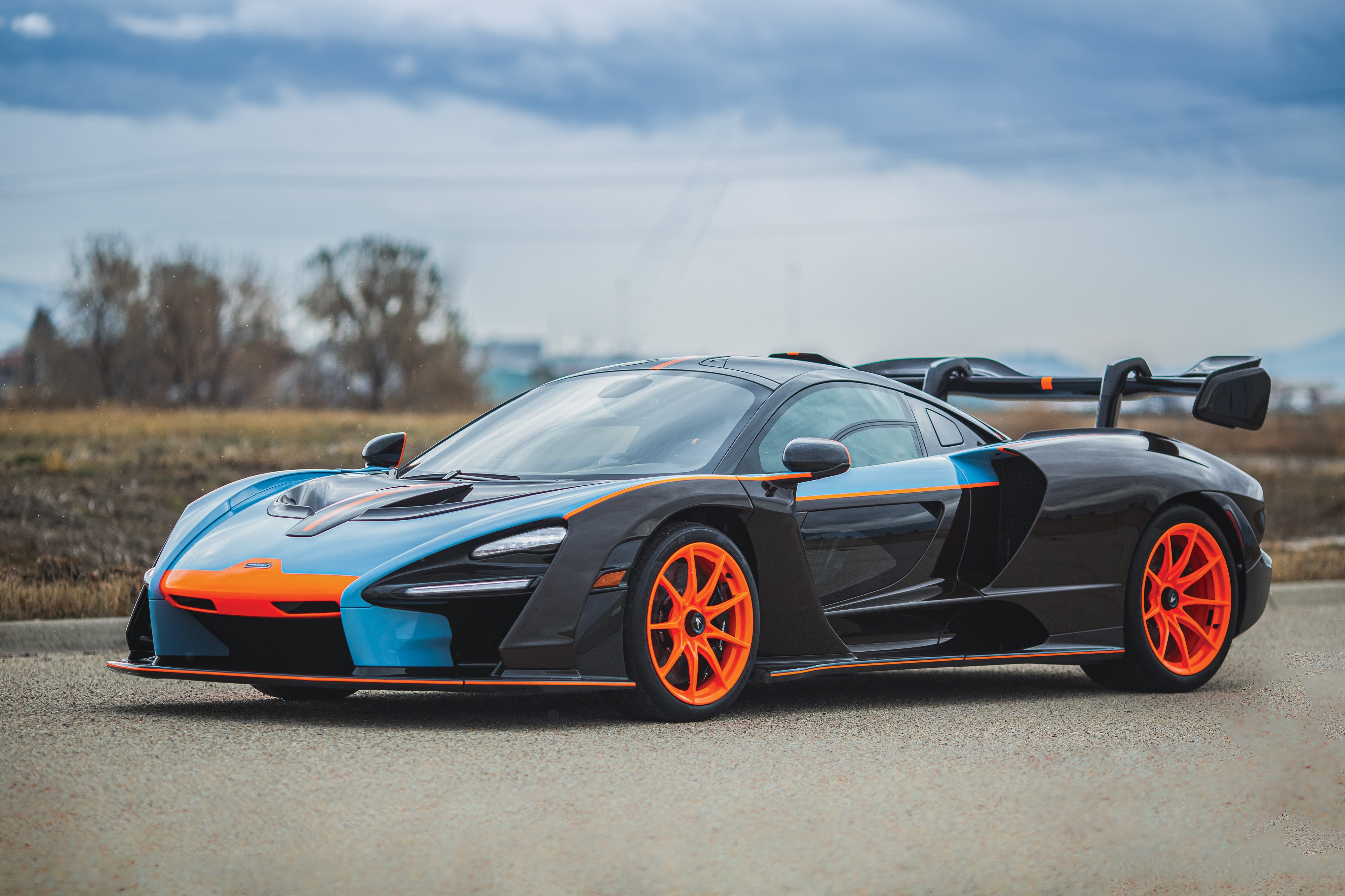 4K 2019 MSO Senna Gulf Oil Theme McLaren HD Wallpaper