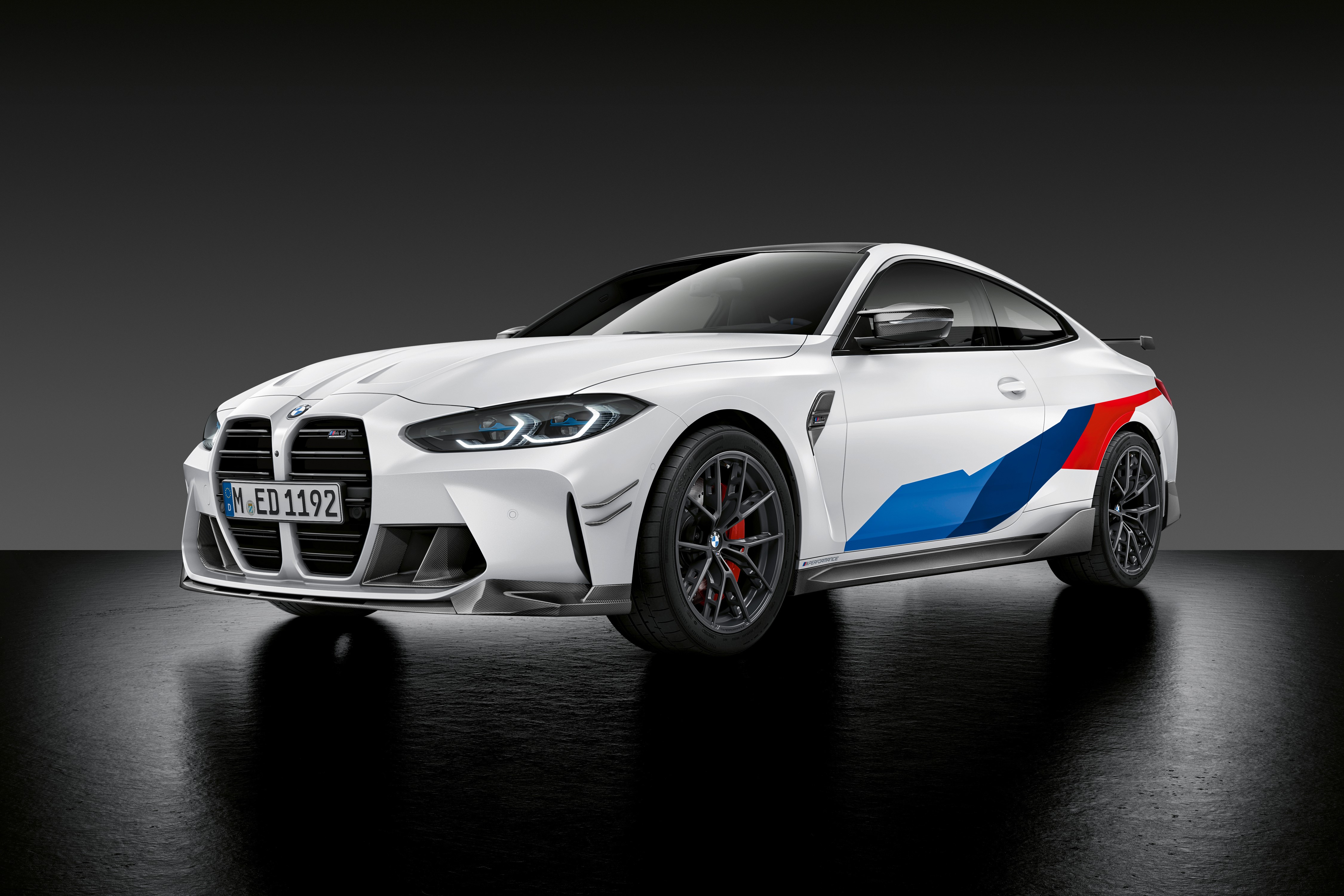 BMW M4 Competition M Performance Parts 4K HD Wallpaper