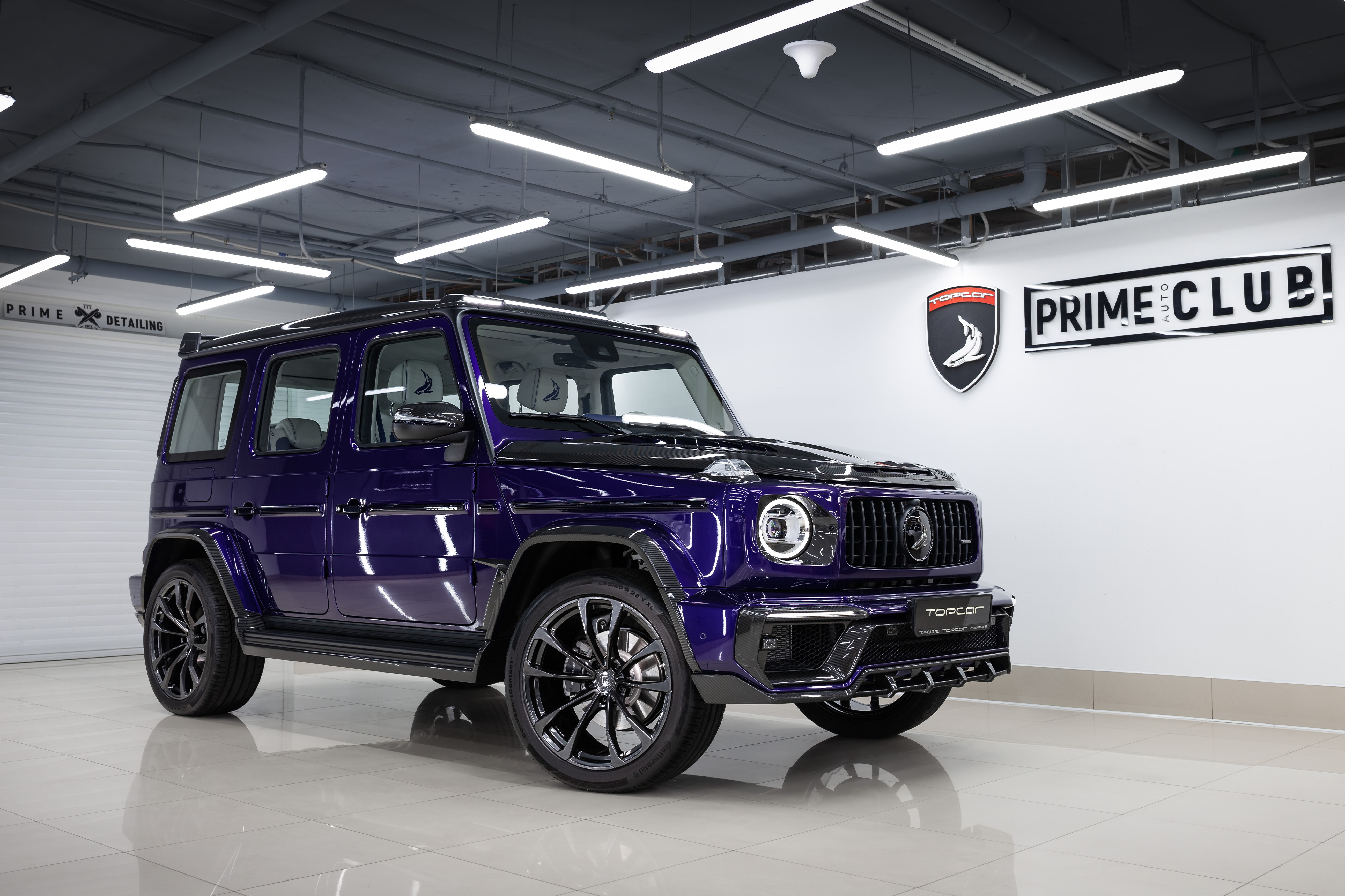 4K 2020 TopCar G 350 d Violet Inferno Mercedes-Benz G-Class SUV HD Wallpaper
