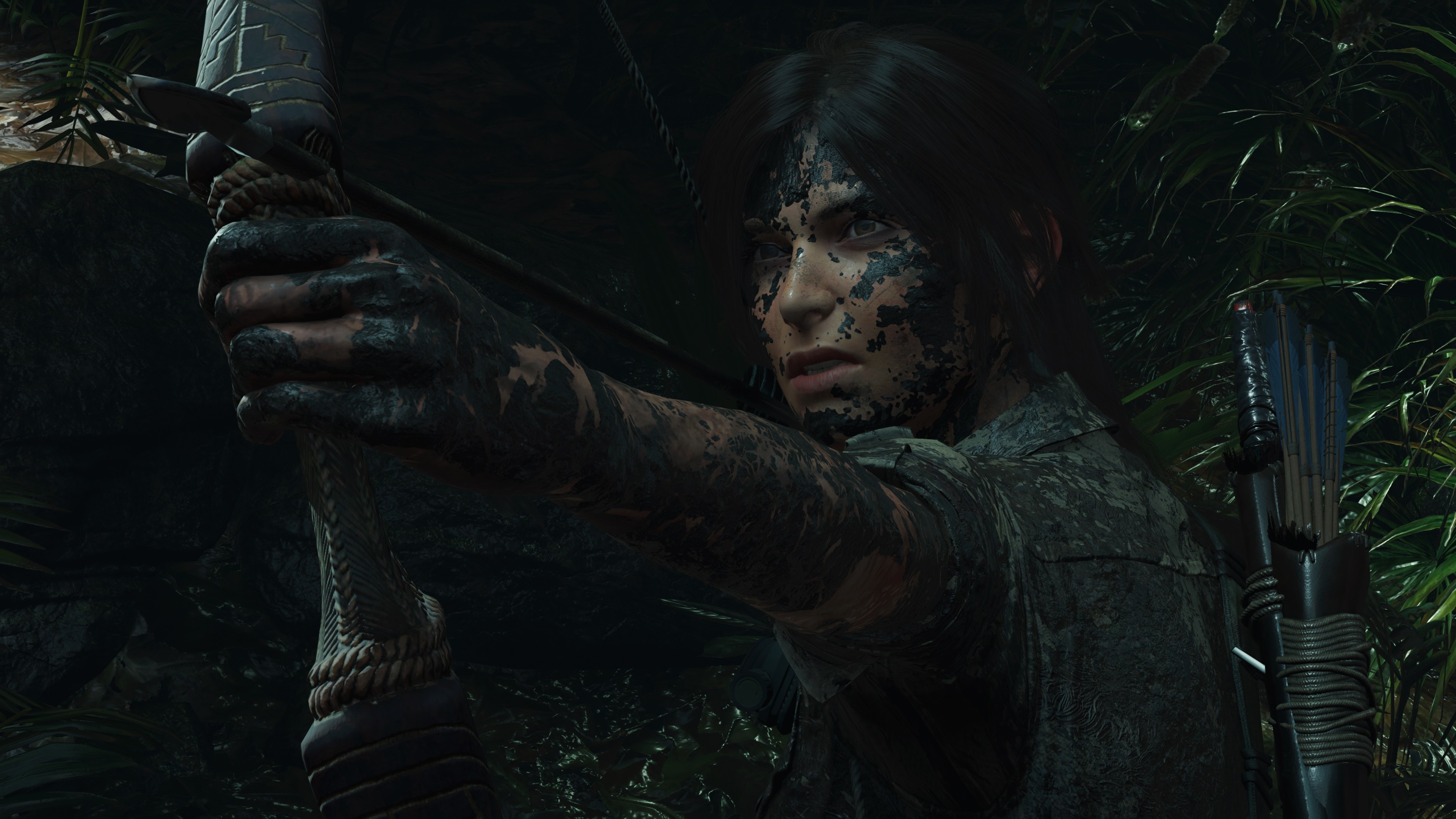 4K Shadow of the Tomb Raider: Lara Croft with Bow HD Wallpaper