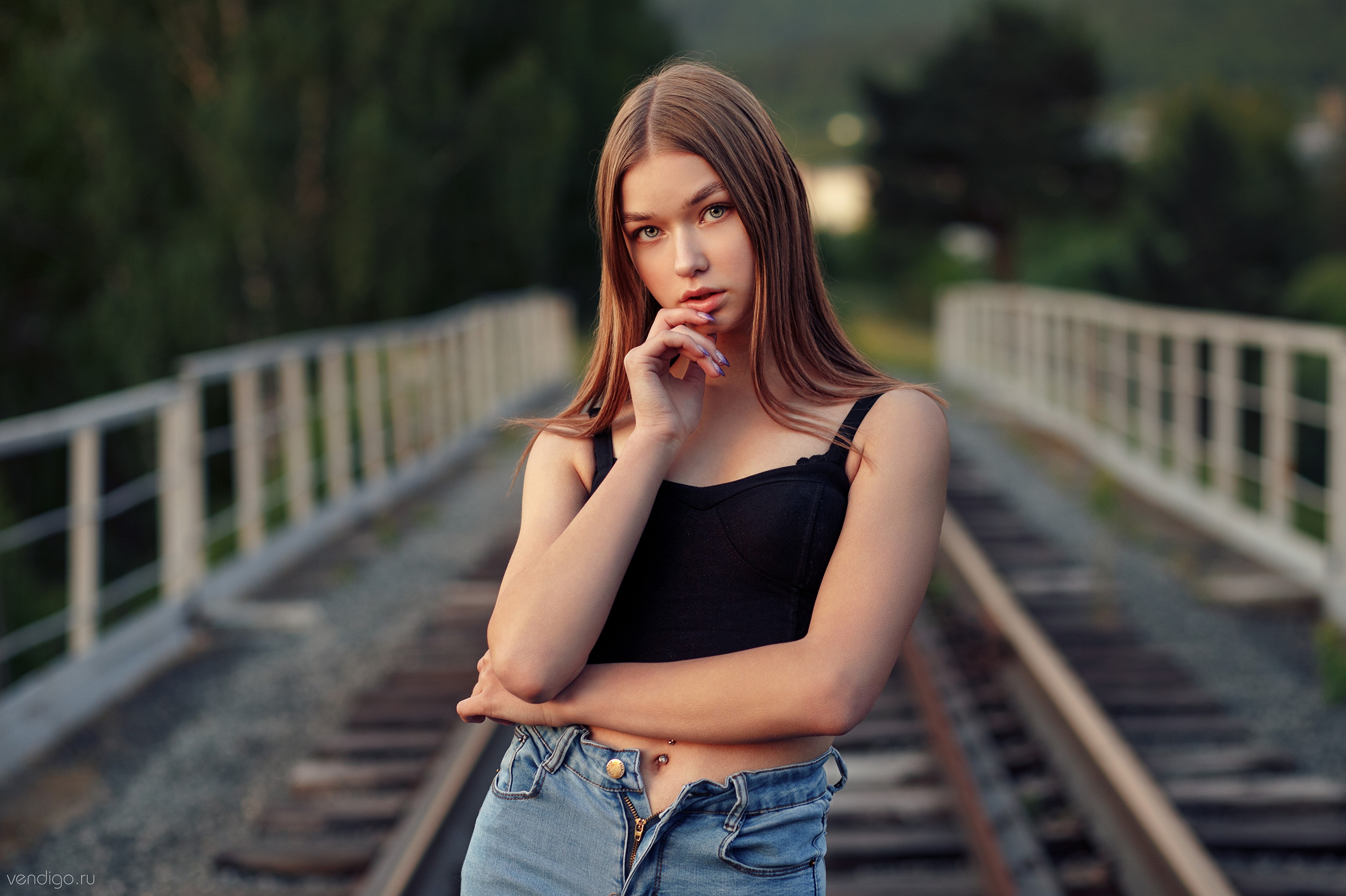 Polina by Evgeniy Bulatov HD Wallpaper