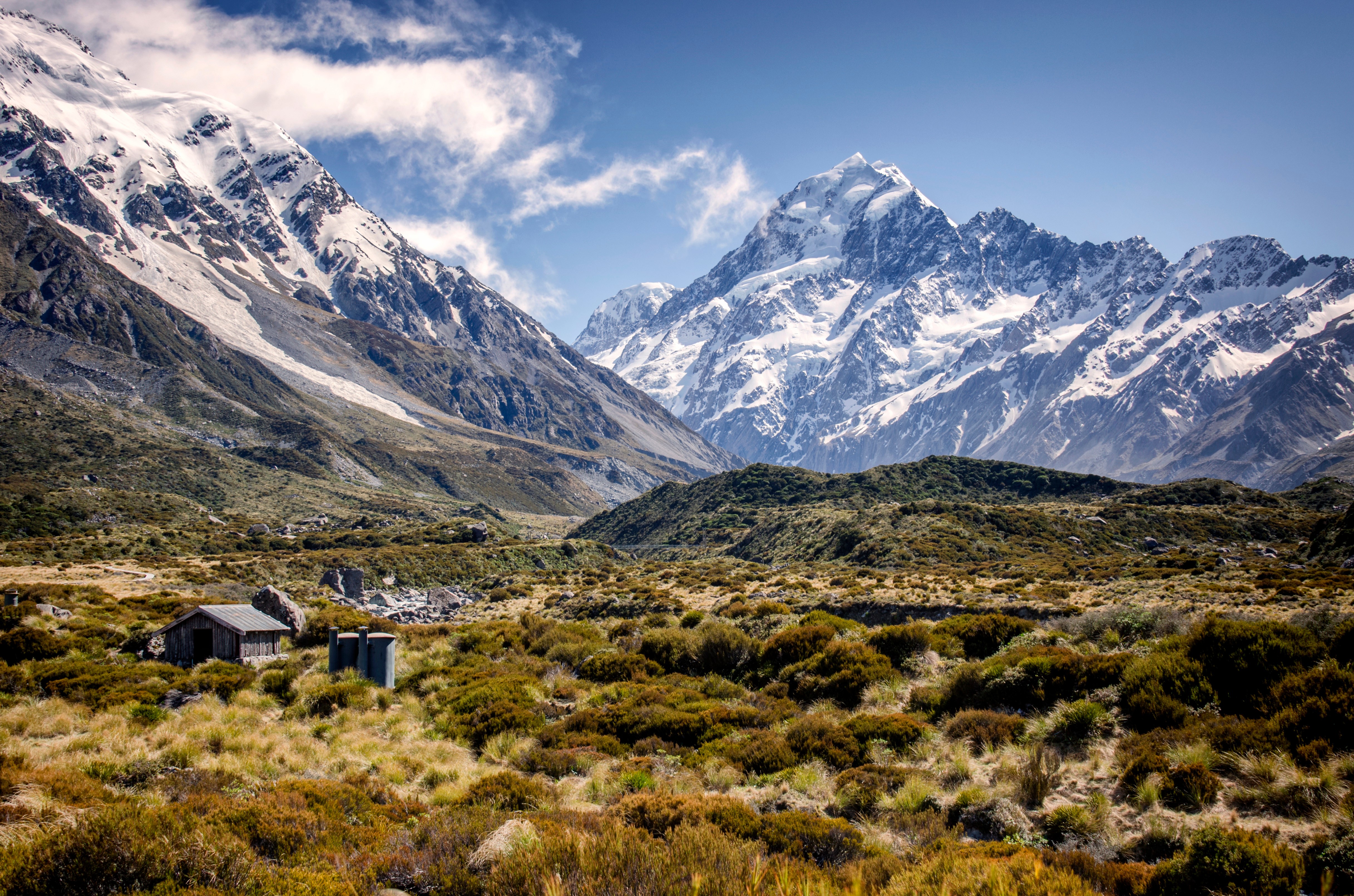 Mount Cook National Park, New Zealand HD Wallpaper