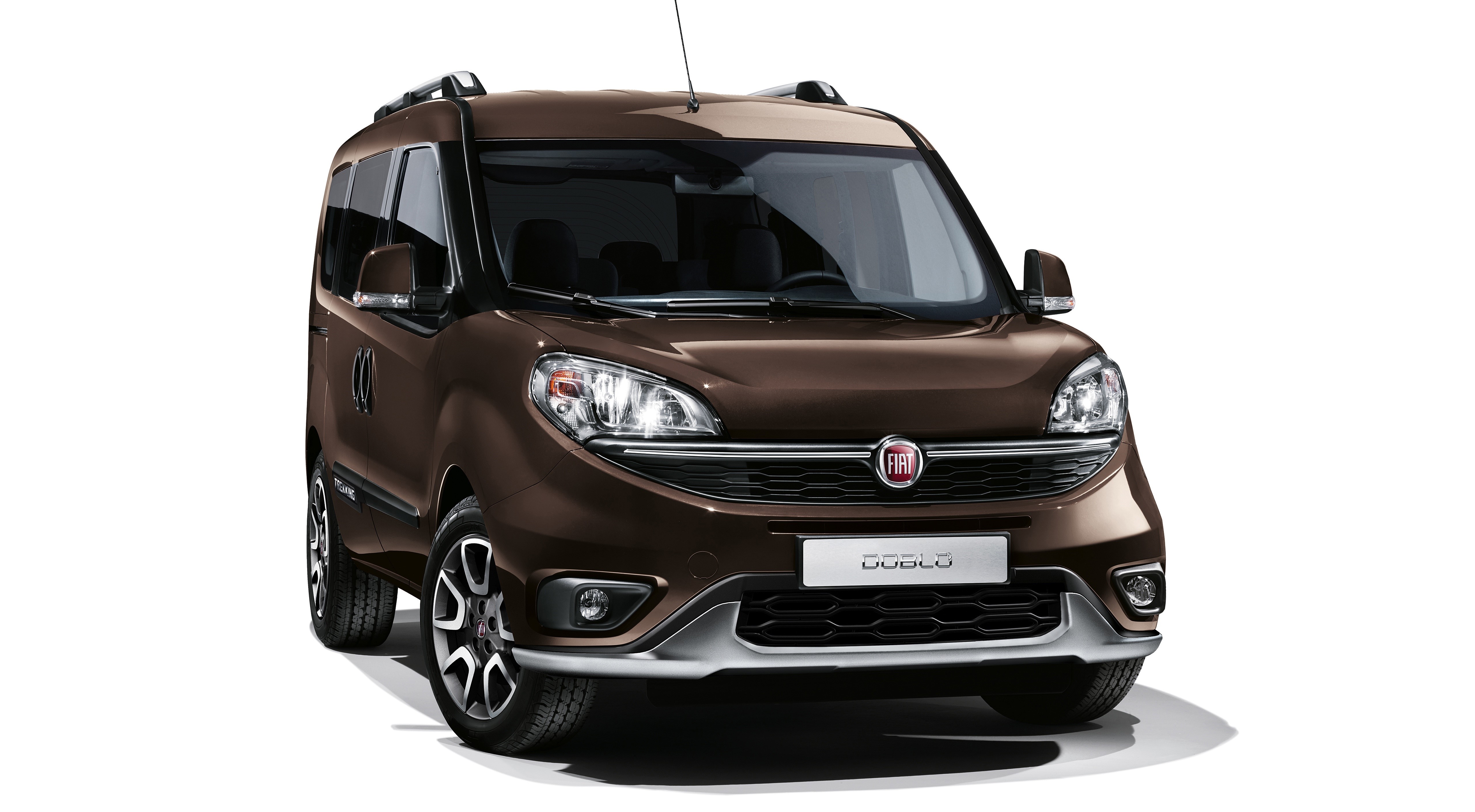 Fiat Doblo Trekking 2015 Brown HD Wallpaper