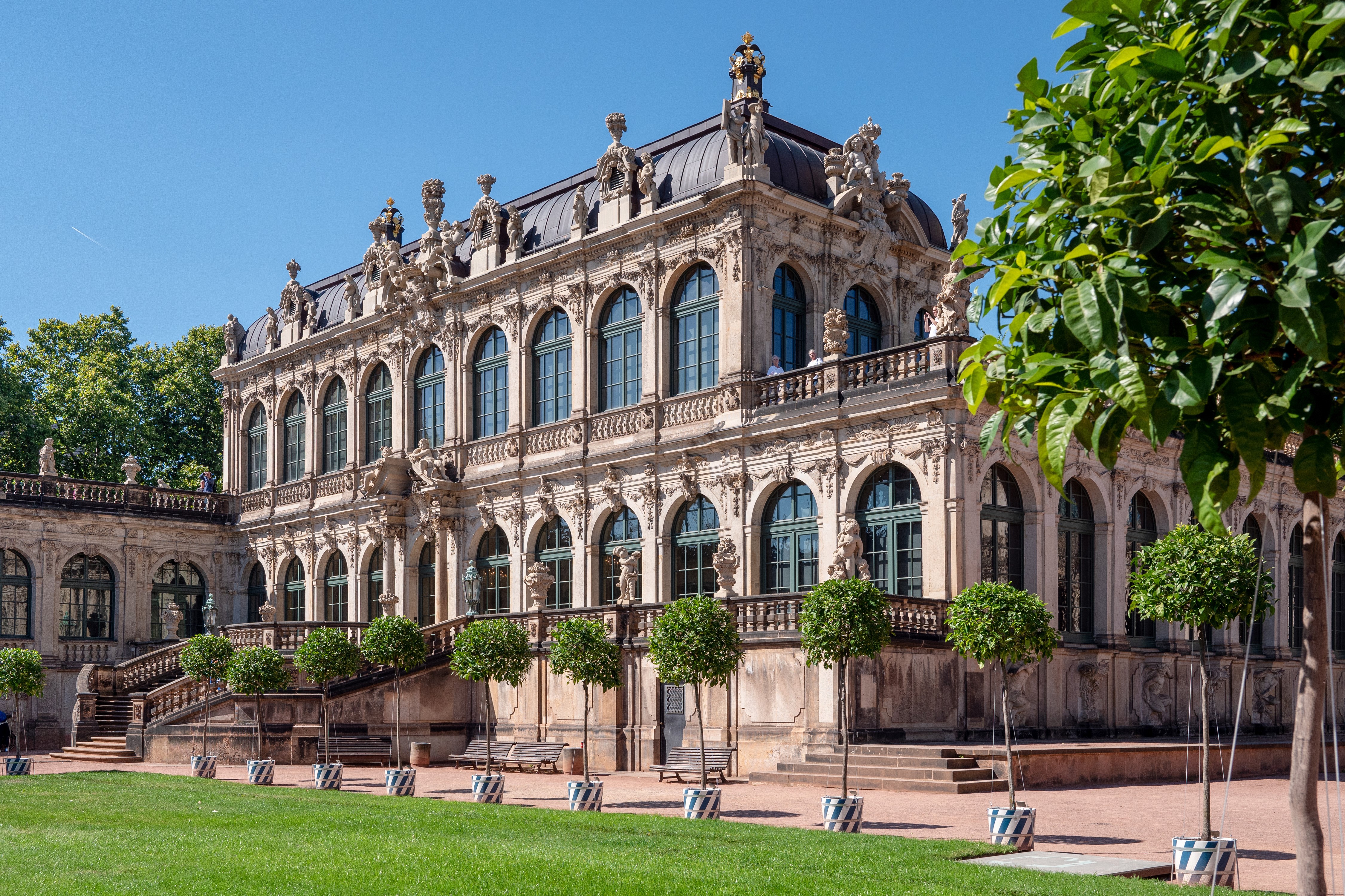 Zwinger Palace in Dresden, Germany HD Wallpaper