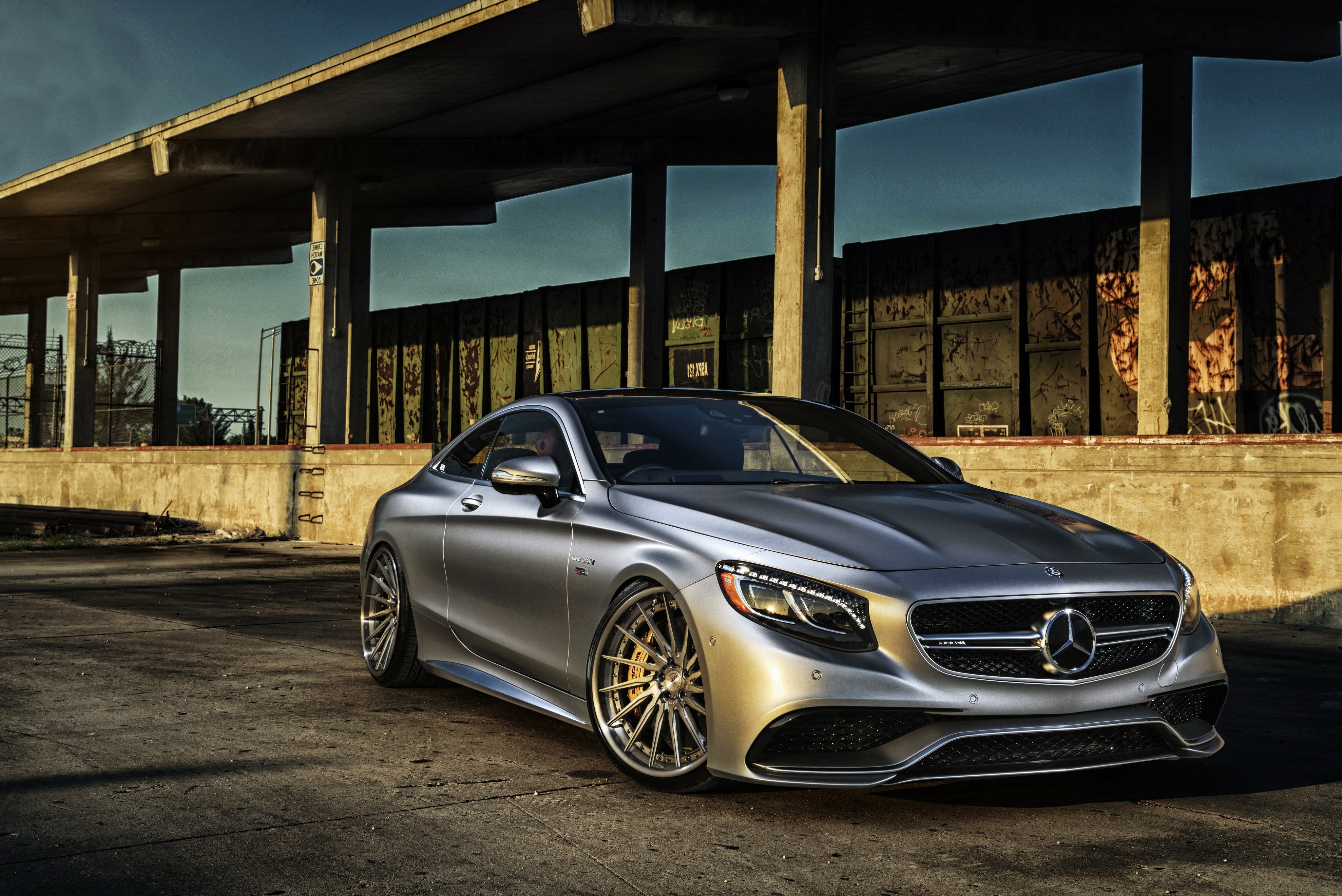 4K Mercedes-Benz S-Class Coupe C217 AMG HD Wallpaper