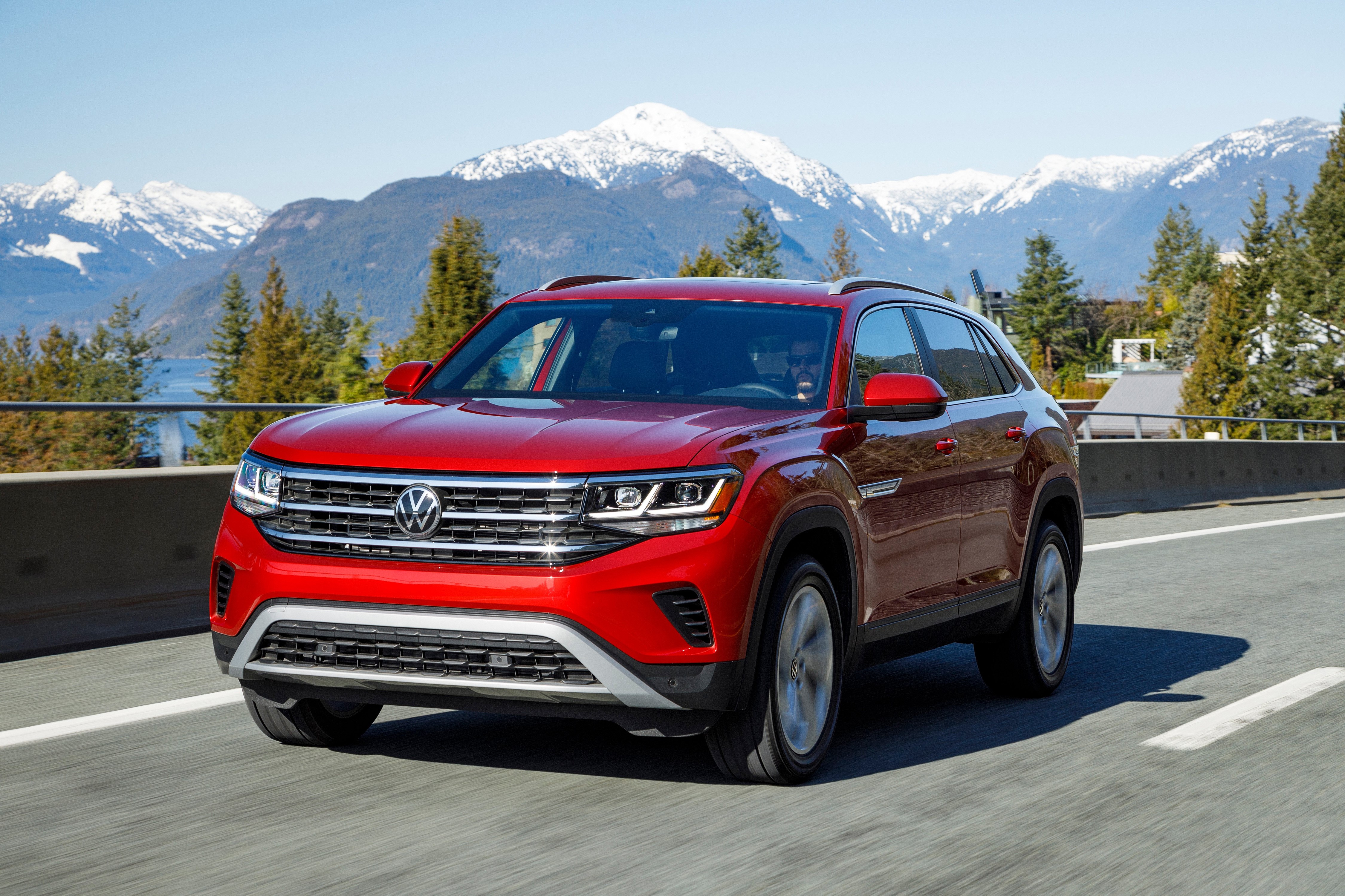 4K 2020 Volkswagen Atlas Cross Sport SEL Crossover HD Wallpaper