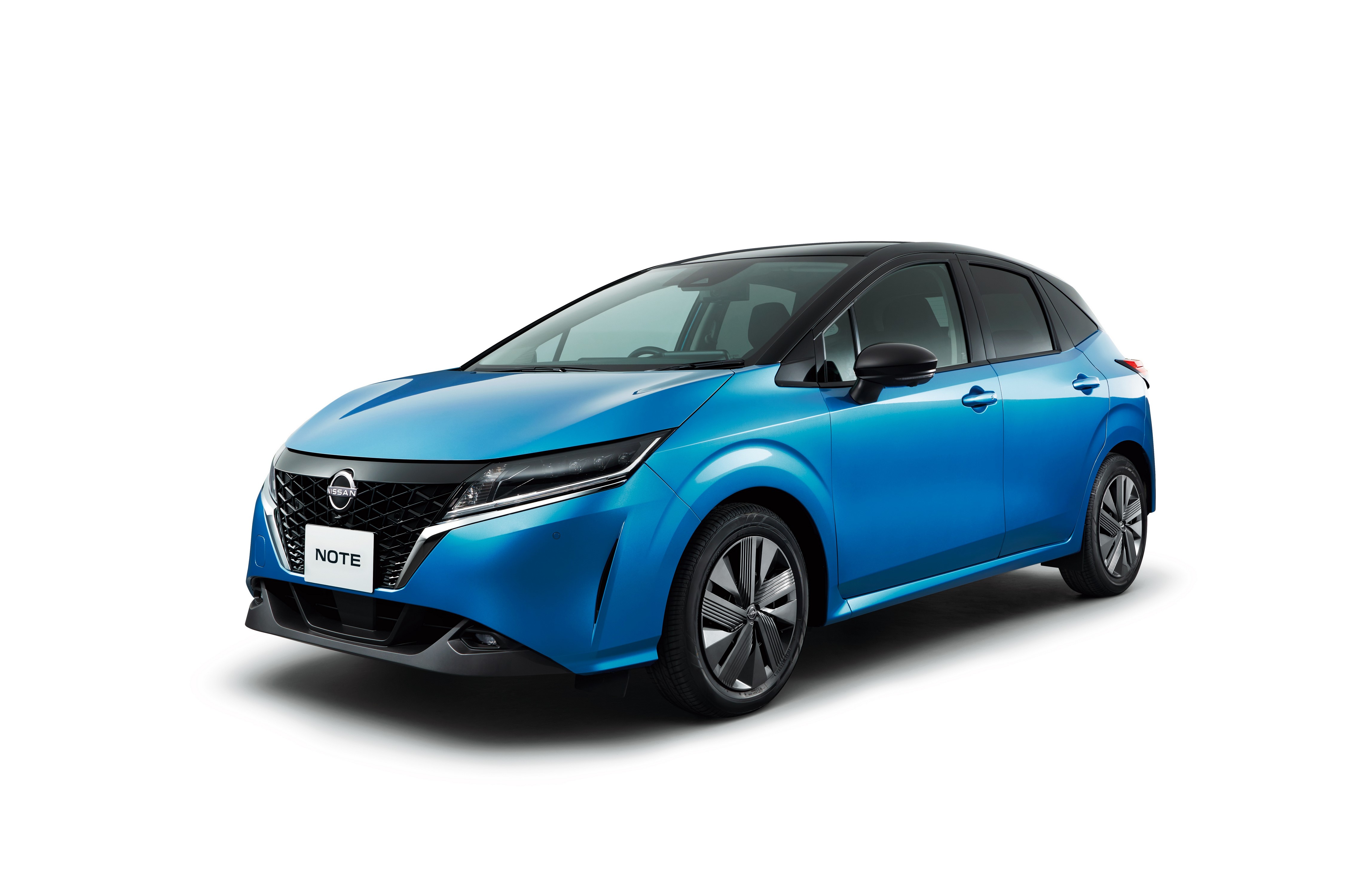 Nissan Note e-POWER JP-spec (E13) 2020 Light Blue HD Wallpaper