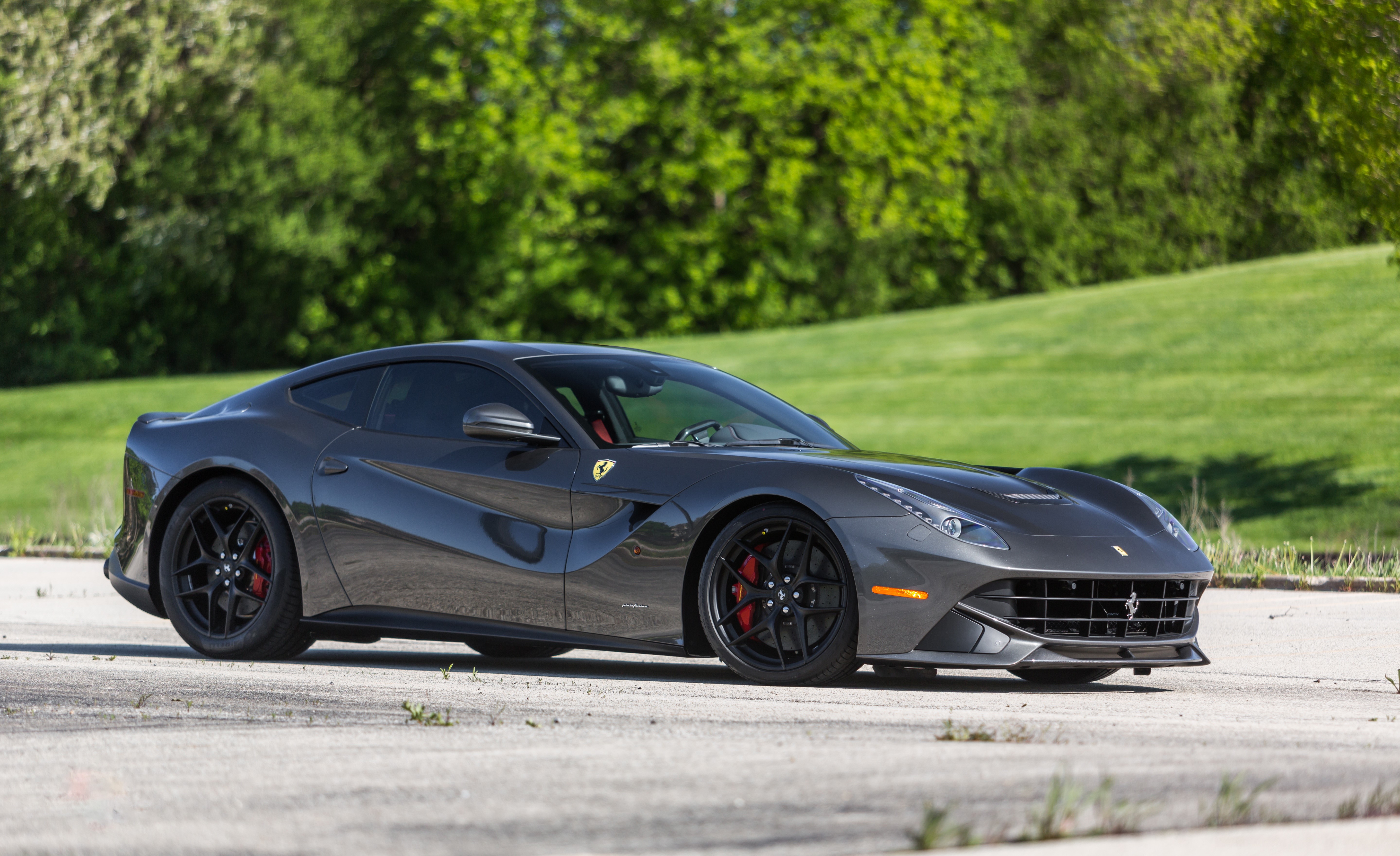Ferrari F12 Novitec Carbonfiber in Grey HD Wallpaper
