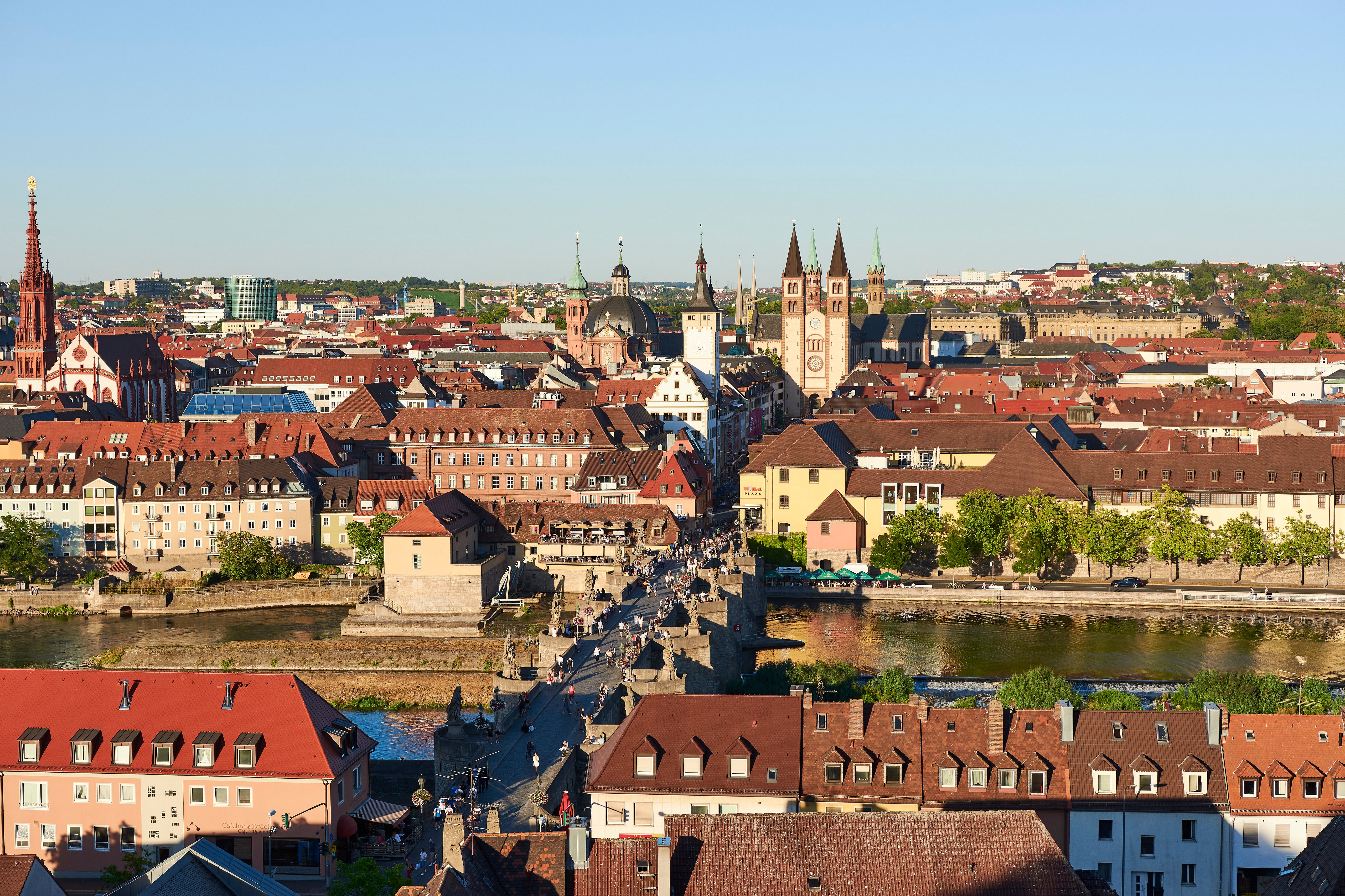Germany, Houses, Rivers, Bridges, Bavaria, Tower HD Wallpaper