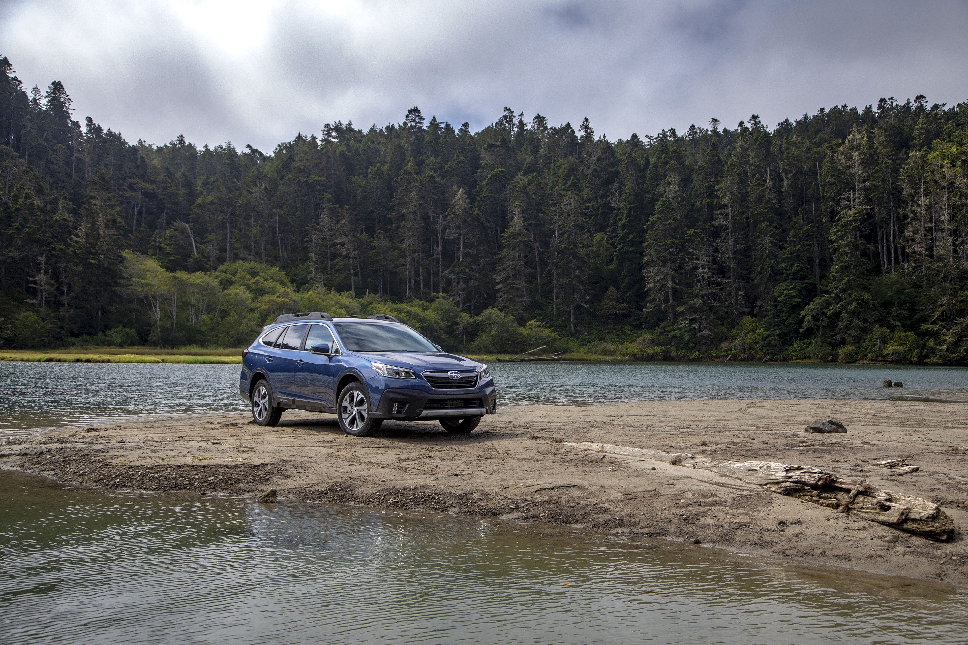 Blue 2020 Subaru Outback Touring Crossover HD Wallpaper