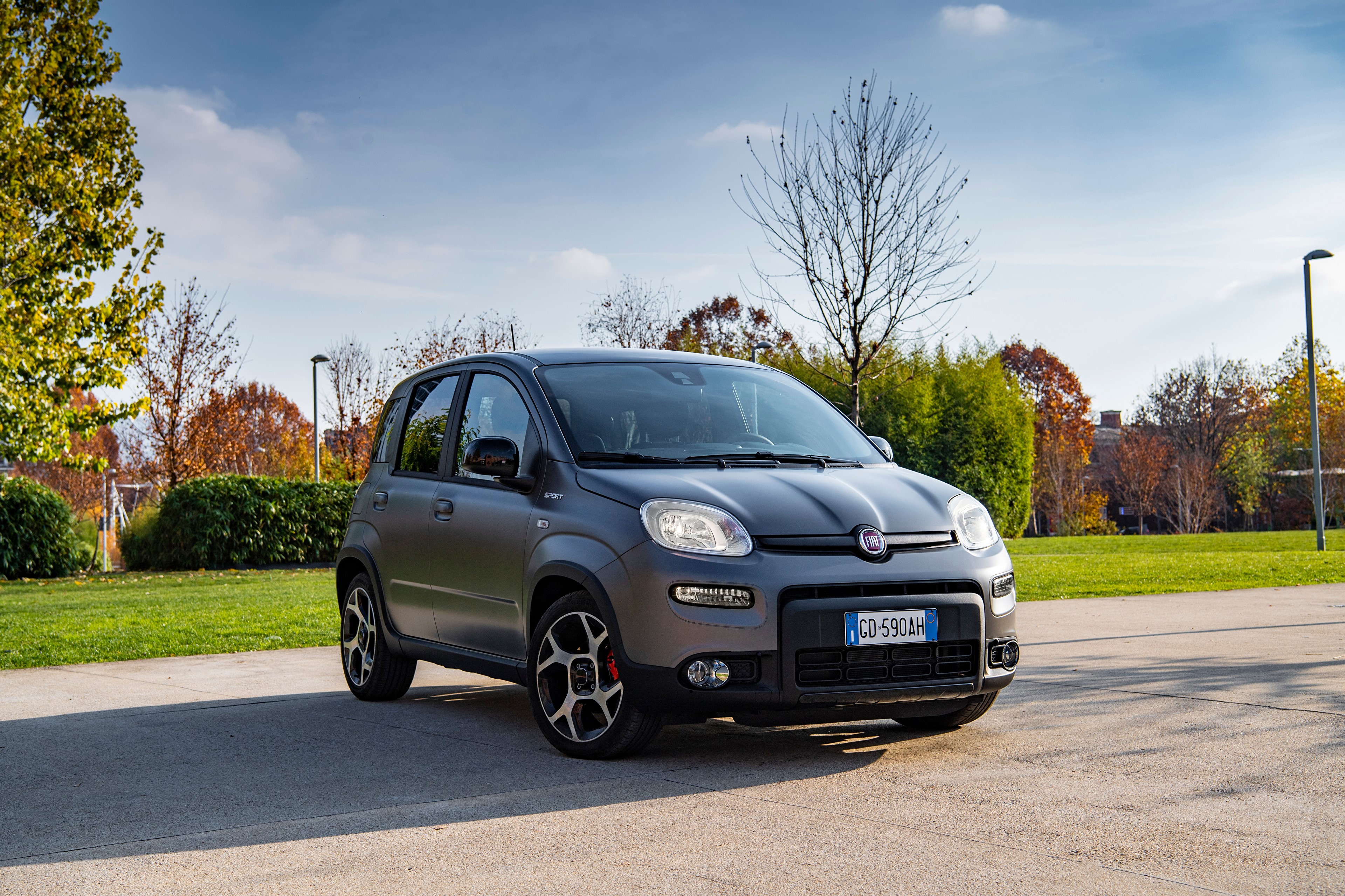 Fiat Panda Sport Hybrid 4K HD Wallpaper