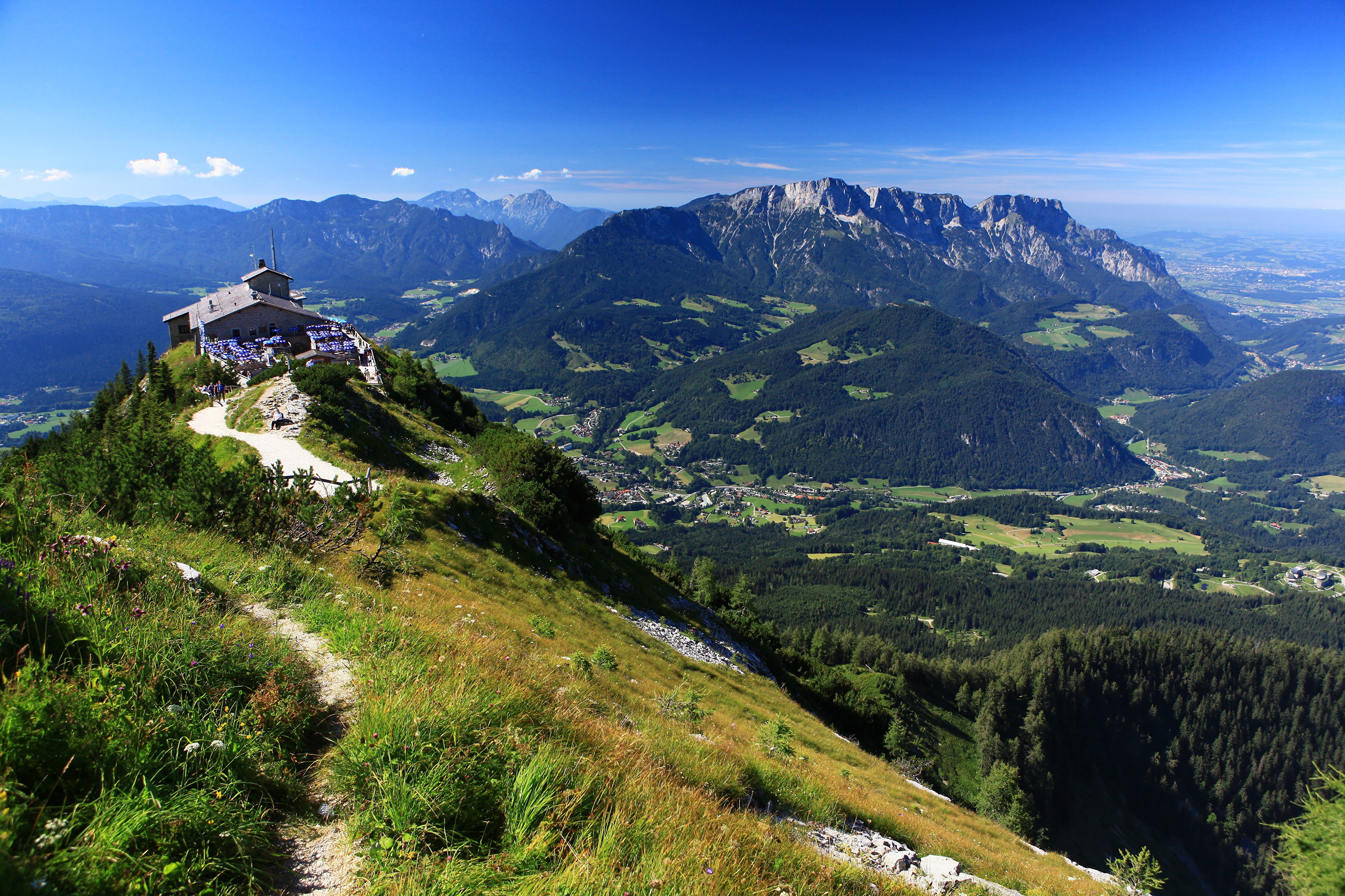 4K Obersalzberg Mountains in Bavaria, Germany HD Wallpaper