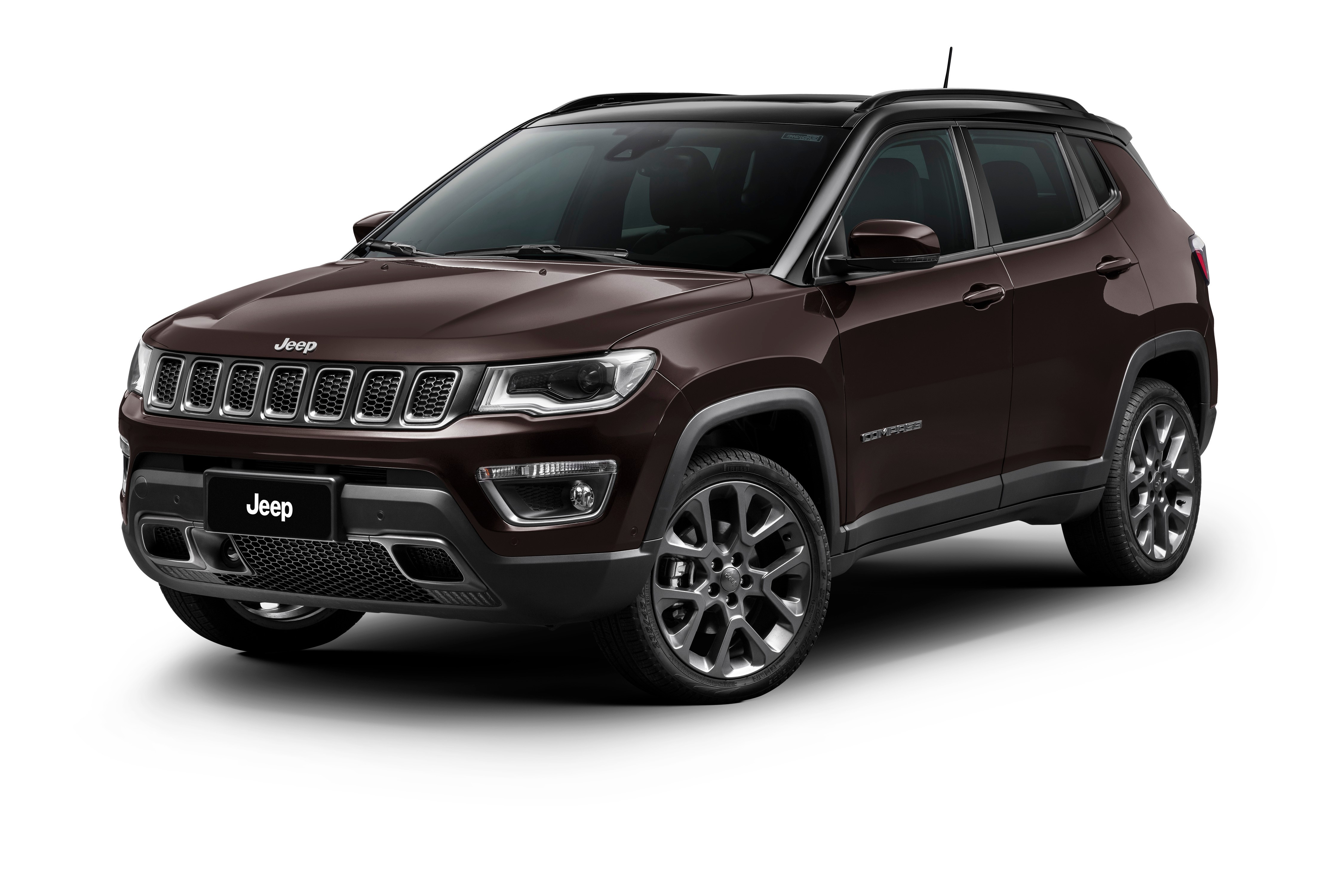 Brown Jeep Compass S Latam (MP) 2019 HD Wallpaper