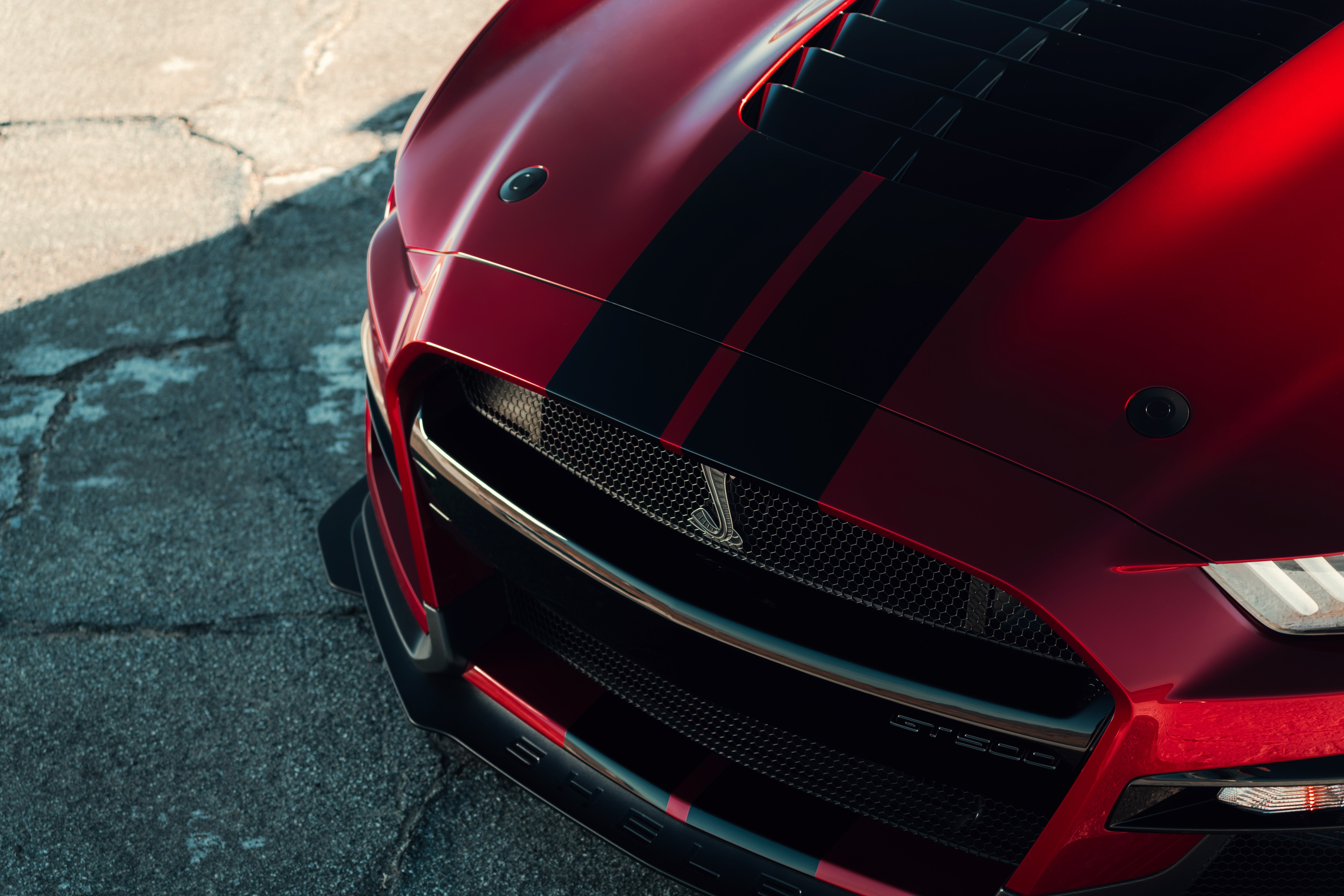 Ford Mustang Shelby GT500 2019 Closeup HD Wallpaper
