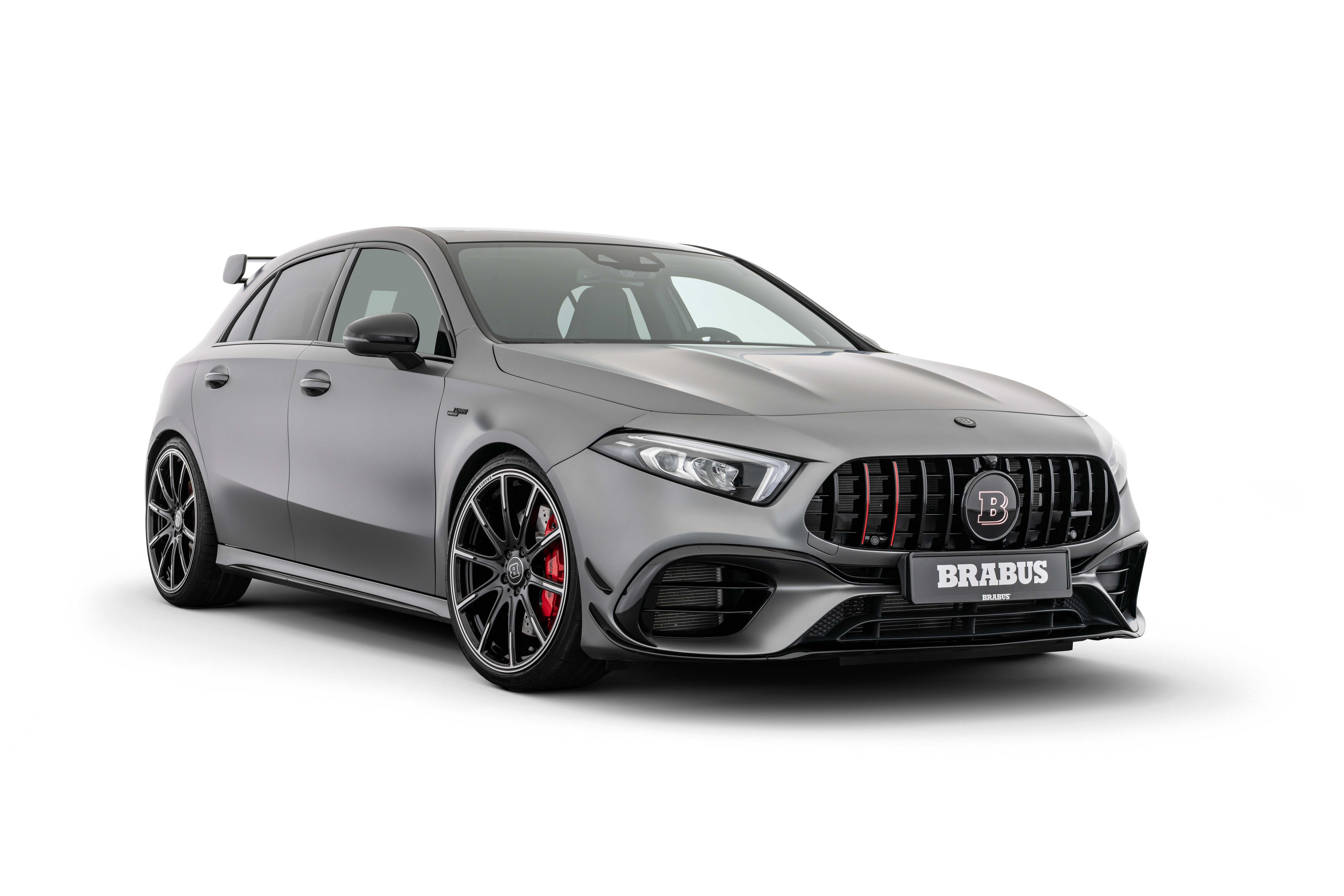 4K Brabus B45 (W177) Grey Metallic Car HD Wallpaper