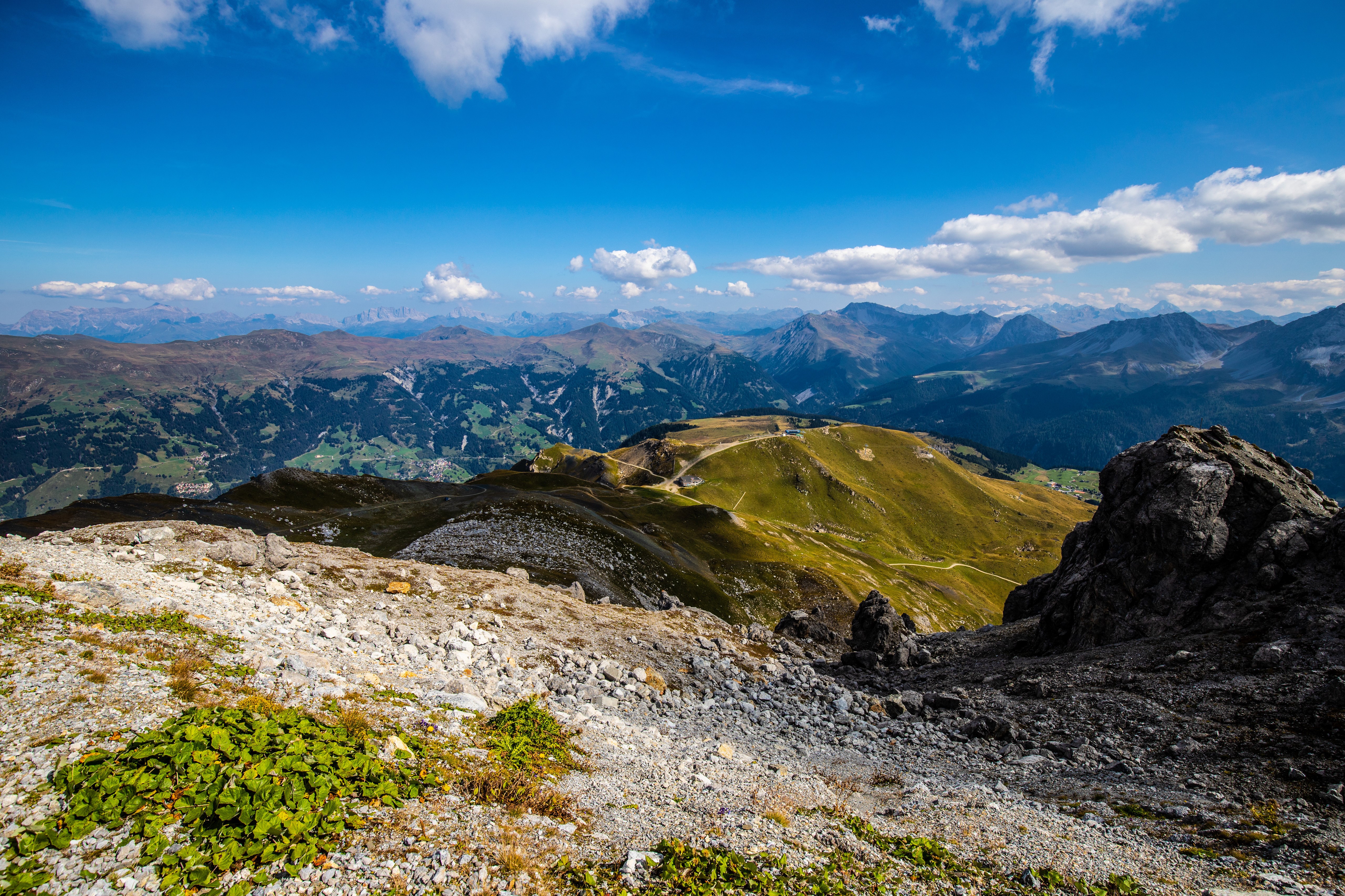 Switzerland Alps Mountains Landscape HD Wallpaper