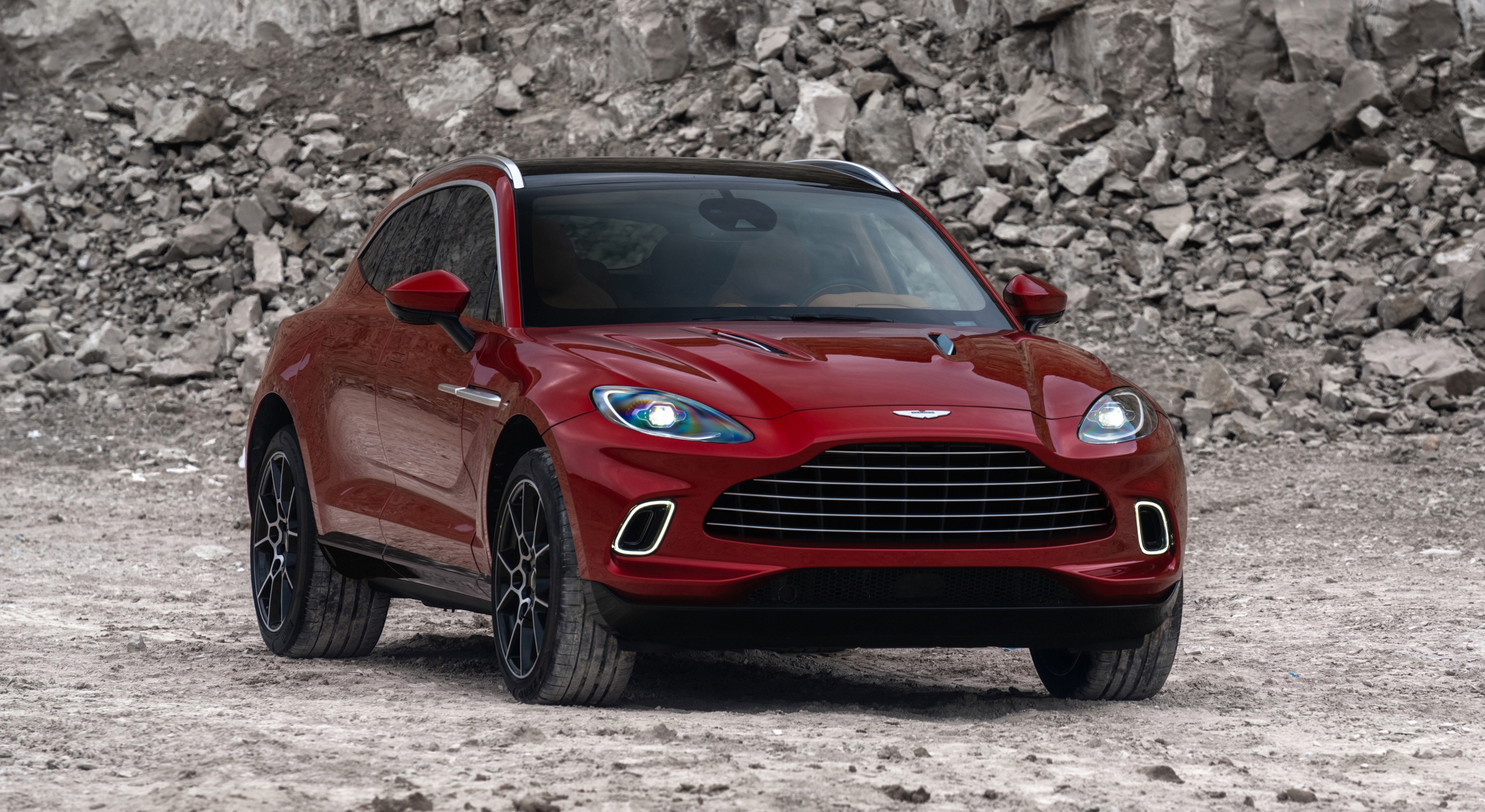 Red Aston Martin DBX Crossover 2020 HD Wallpaper