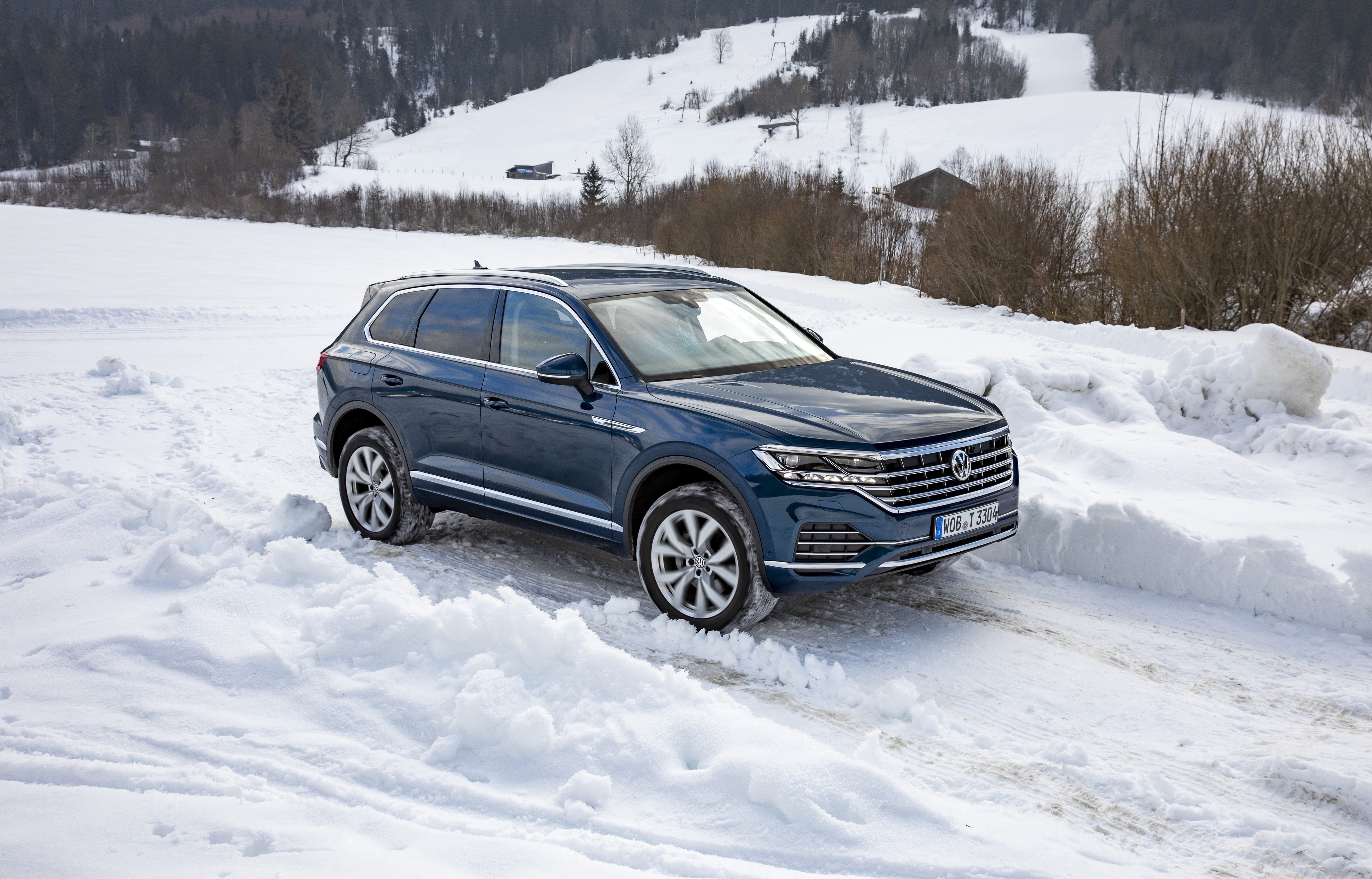 4K 2018-20 Touareg V6 TDI Worldwide Volkswagen Crossover HD Wallpaper