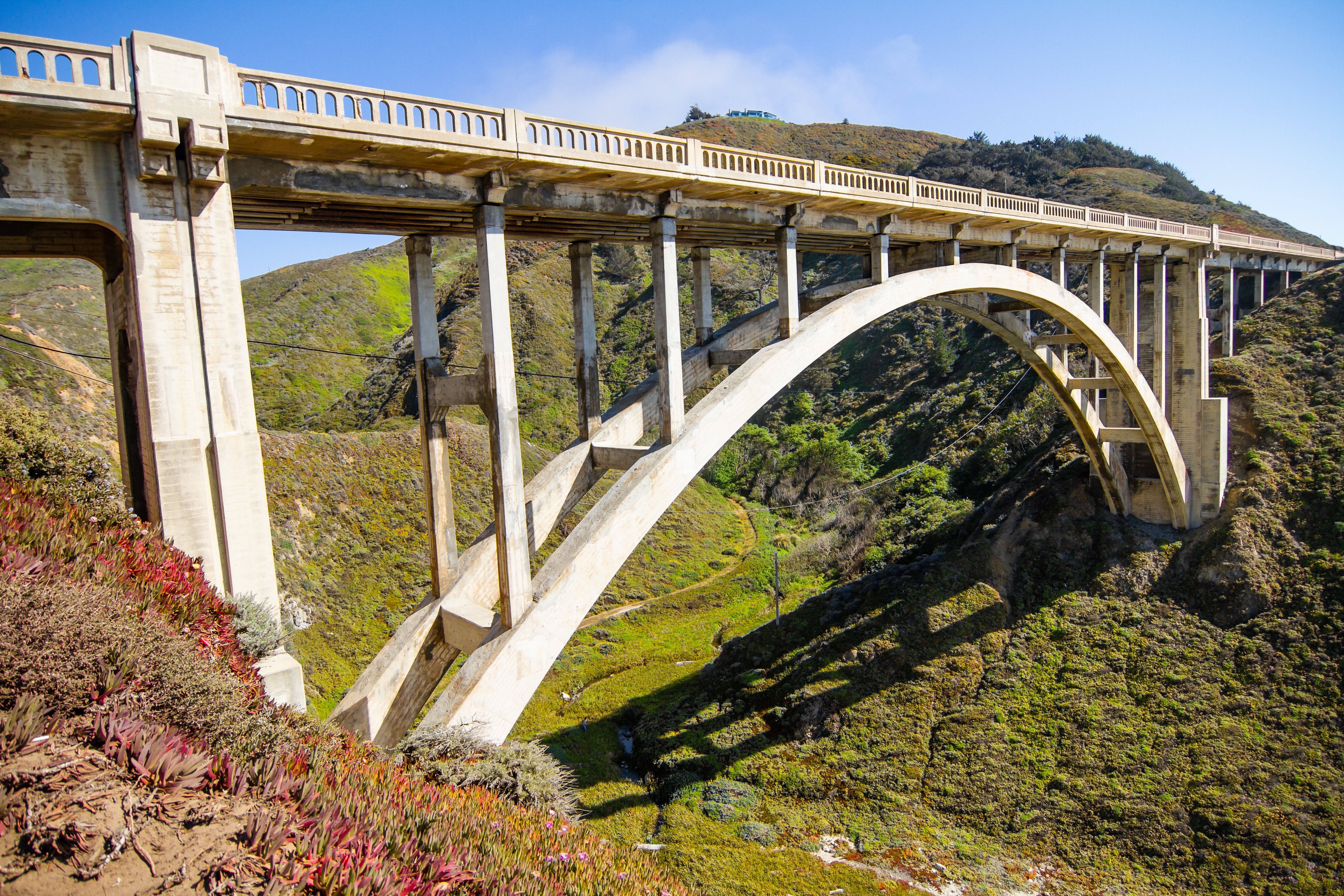 Bixby Creek Bridge, California, USA HD Wallpaper
