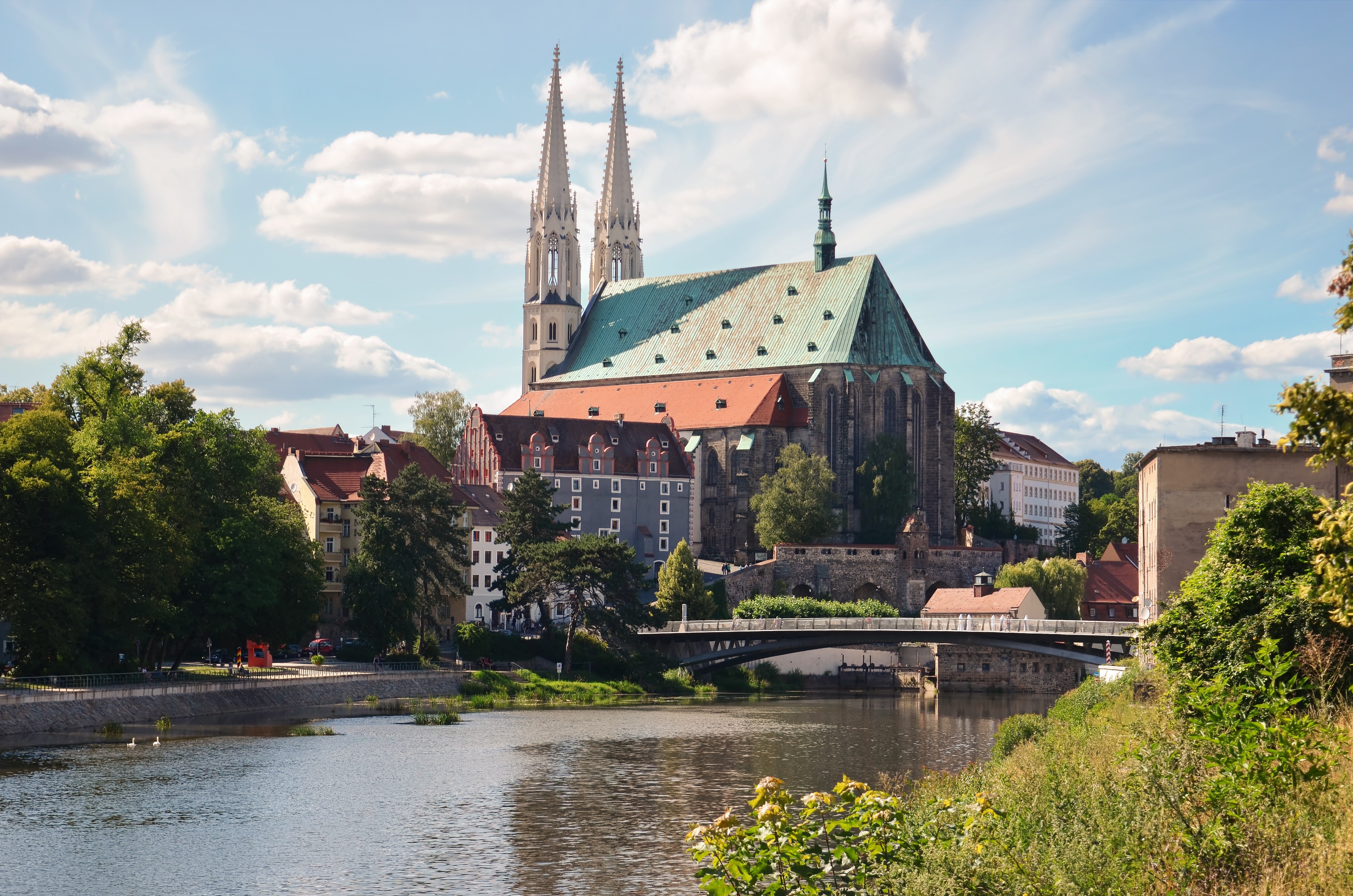 Saints Peter and Paul Church, Goerlitz, Germany HD Wallpaper
