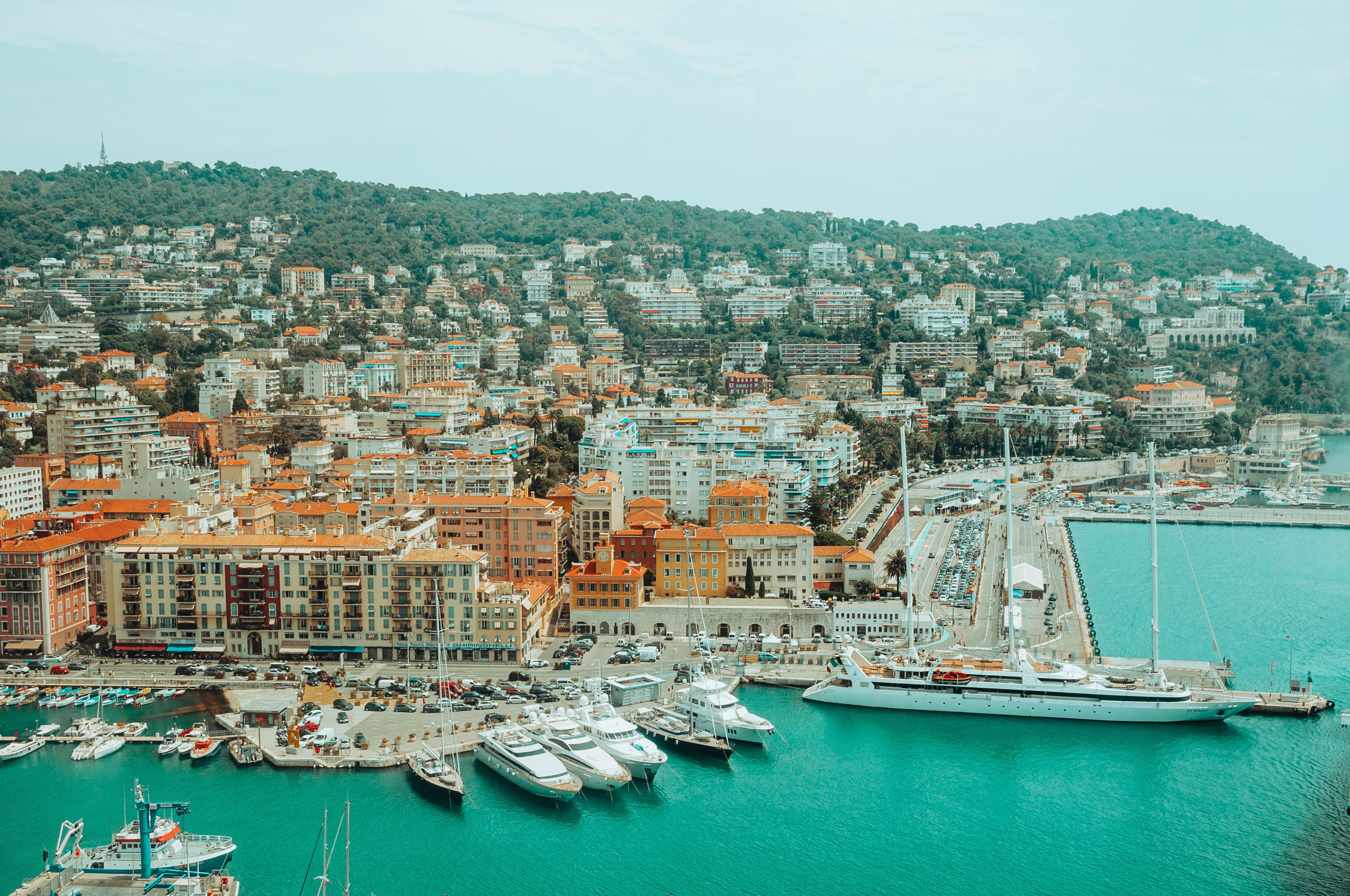 4K Nice France Marinas Ships and Yachts HD Wallpaper