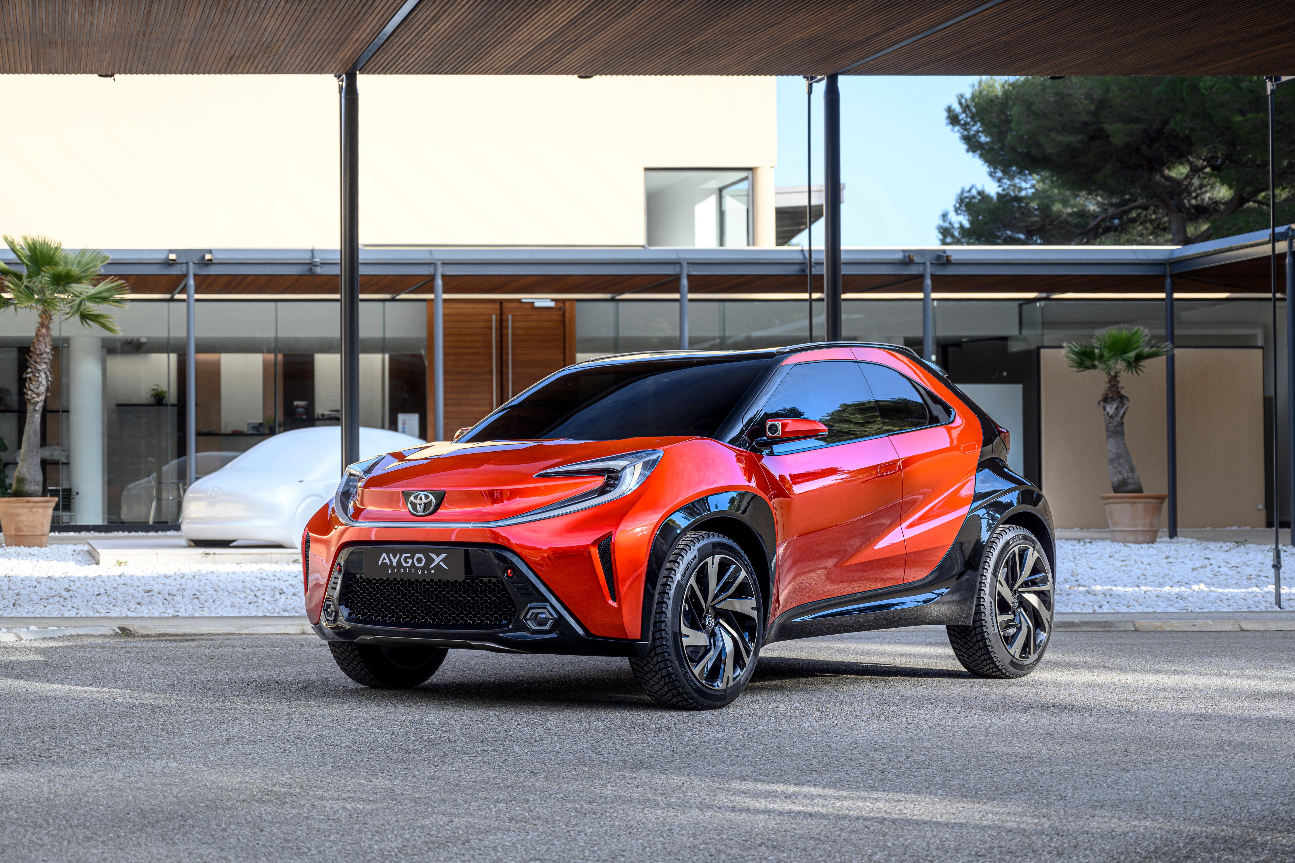 4K 2021 Toyota Aygo X prologue concept car HD Wallpaper