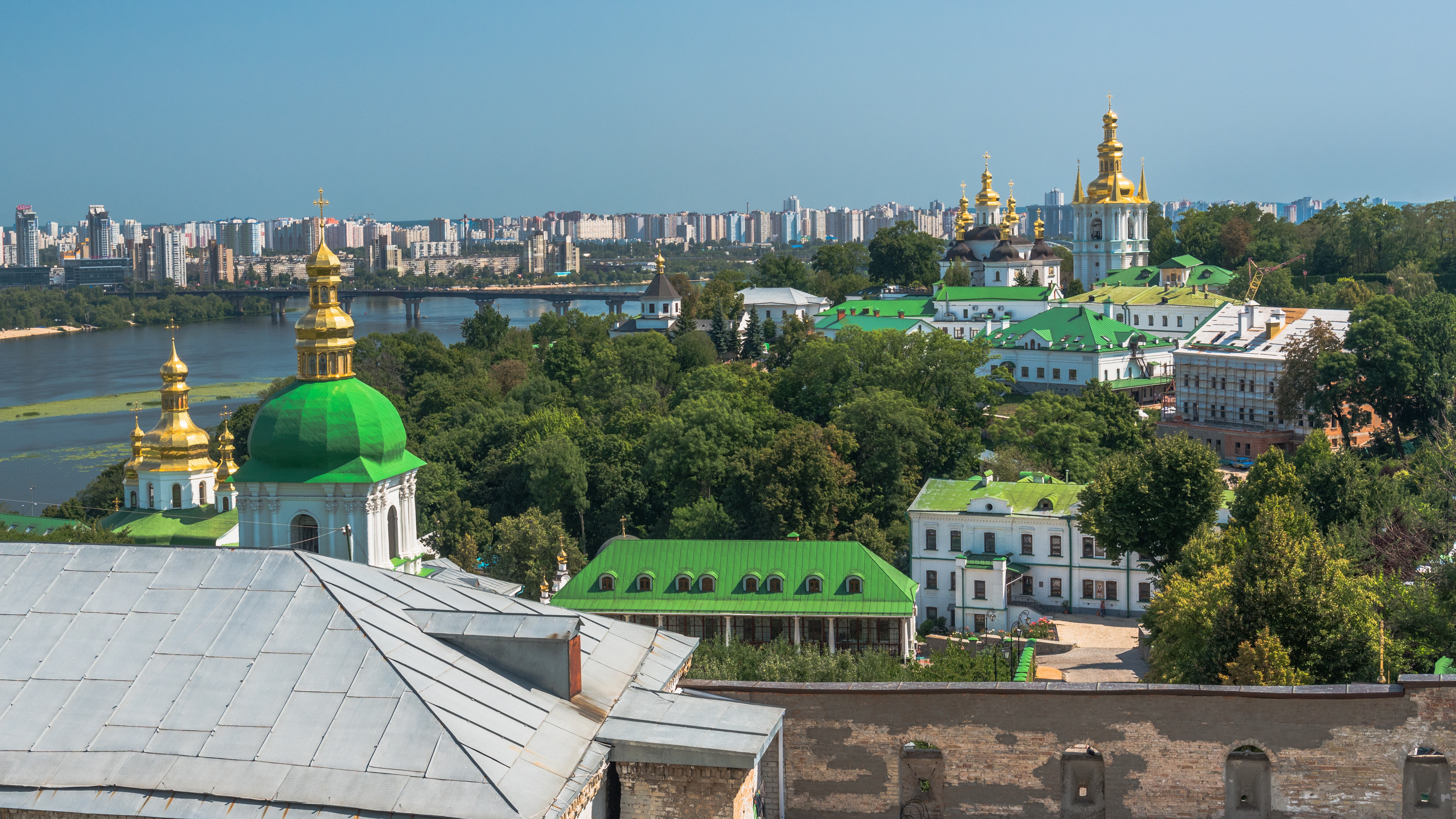 Kyiv Pechersk Lavra Monastery in Ukraine HD Wallpaper