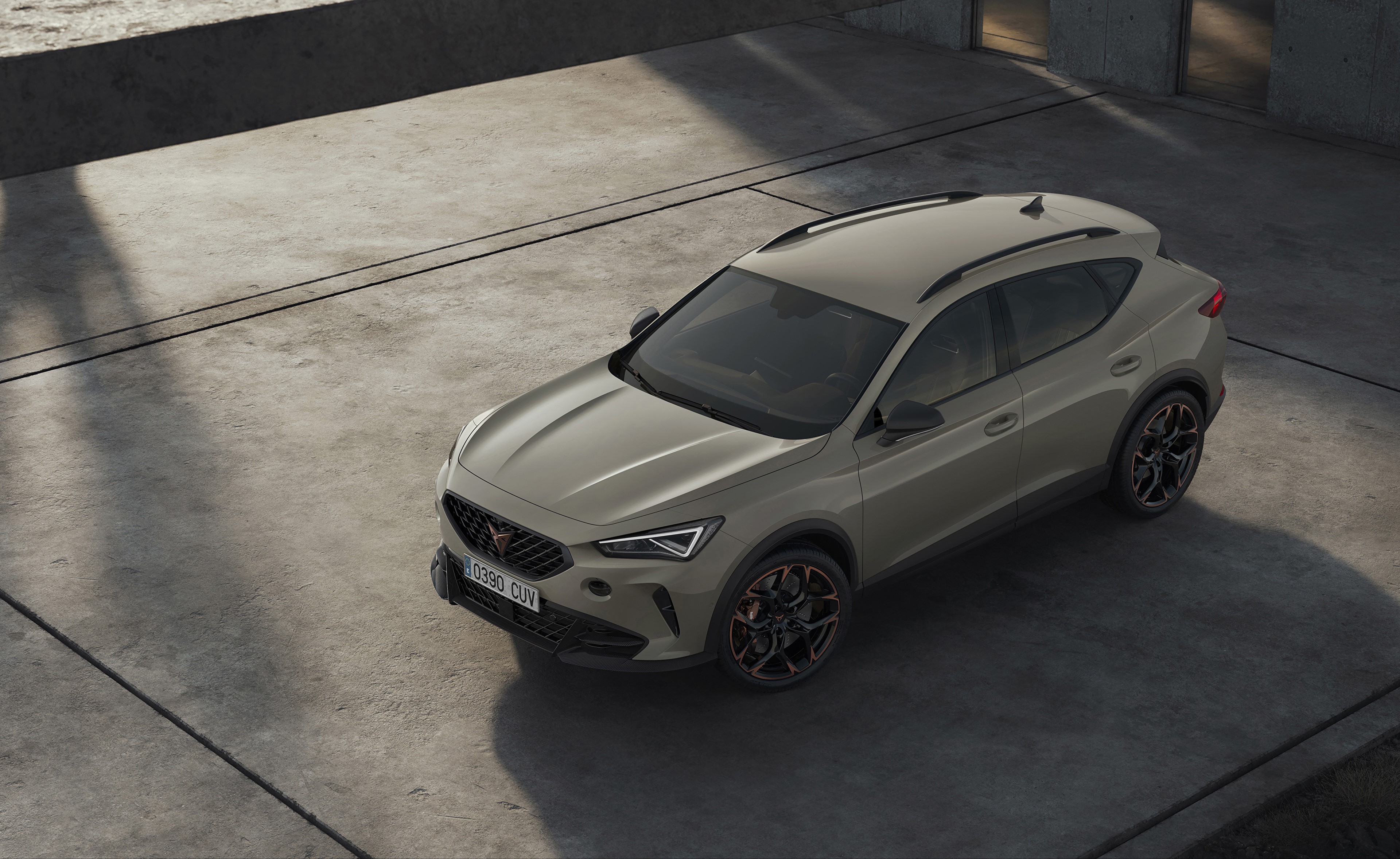 Cupra Formentor VZ5 Crossover from above HD Wallpaper