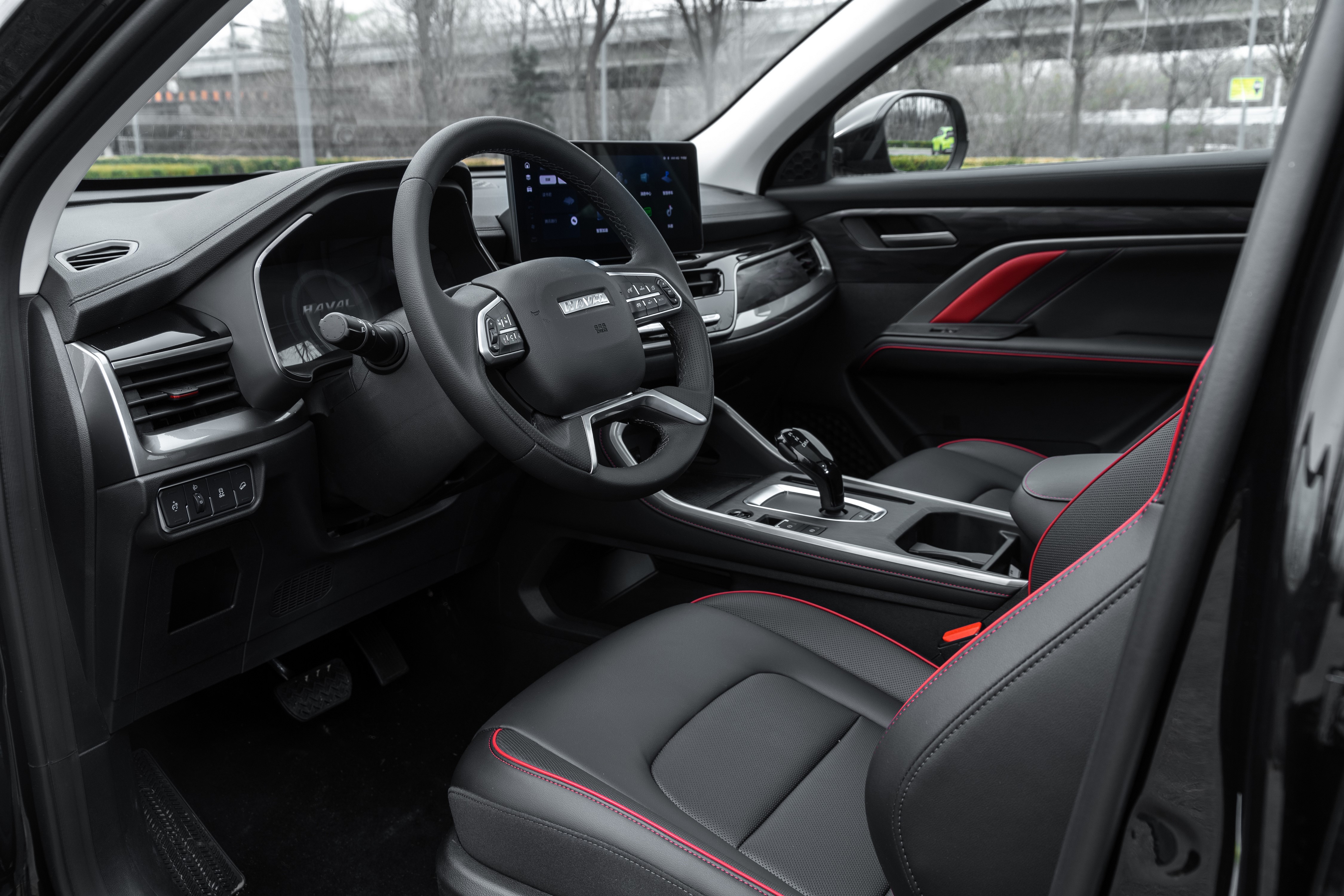 Interior of a 2021 Haval H6 GT Crossover HD Wallpaper