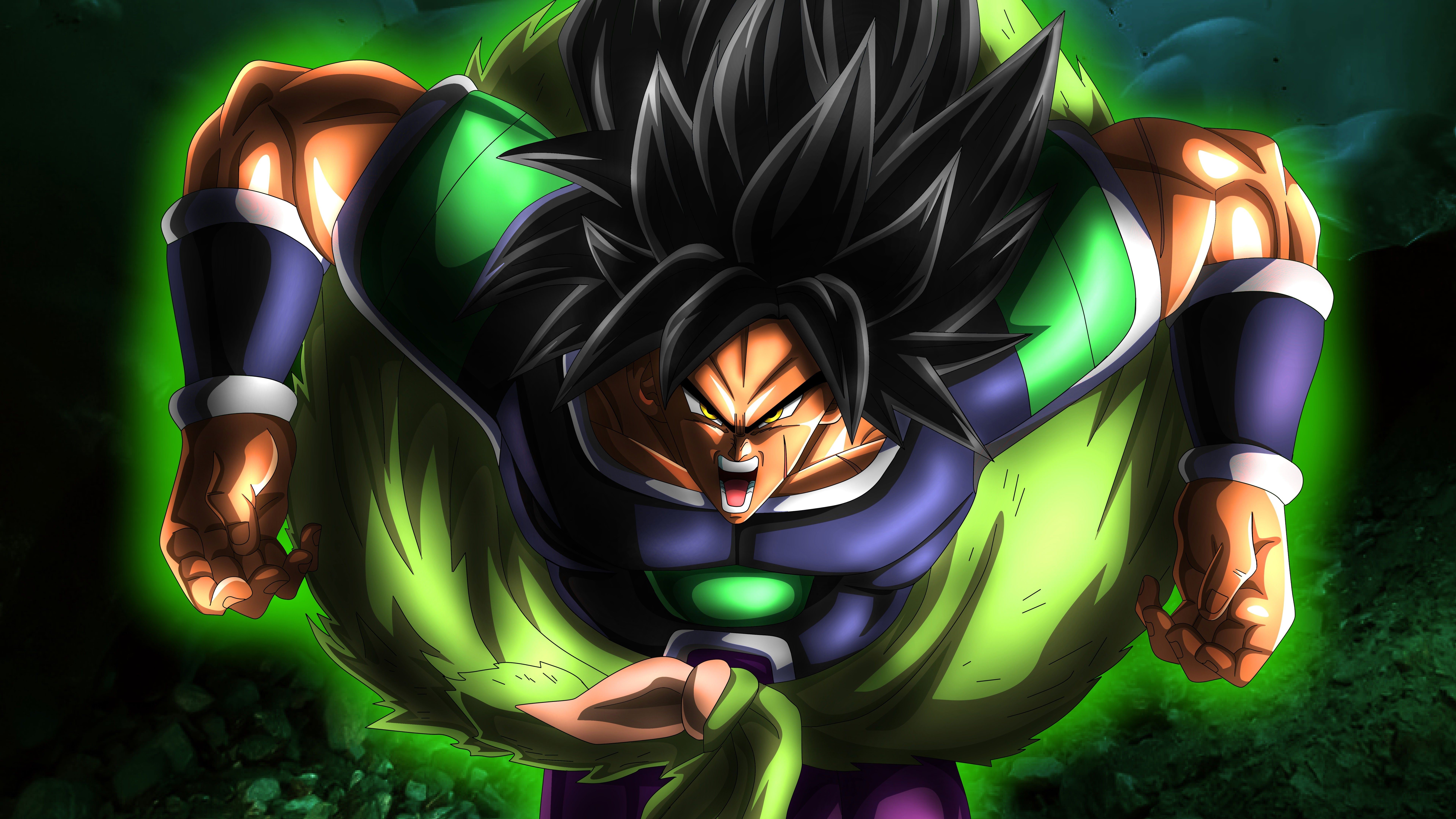Broly from Dragon Ball Super HD Wallpaper