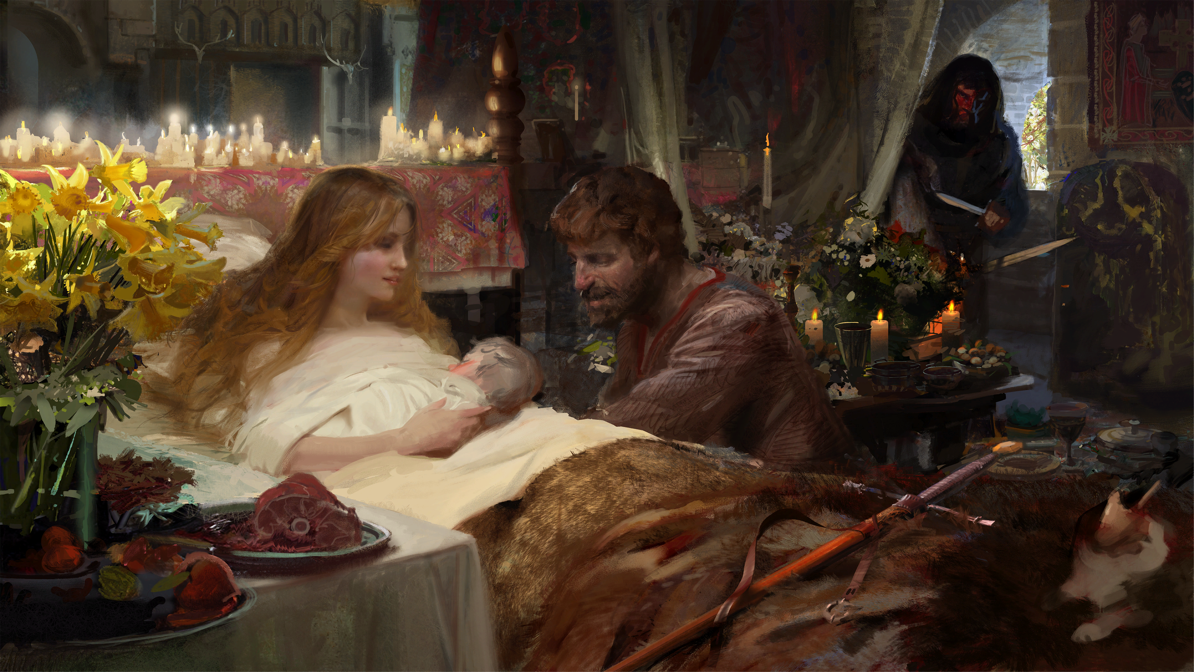 Artwork from Crusader Kings III HD Wallpaper