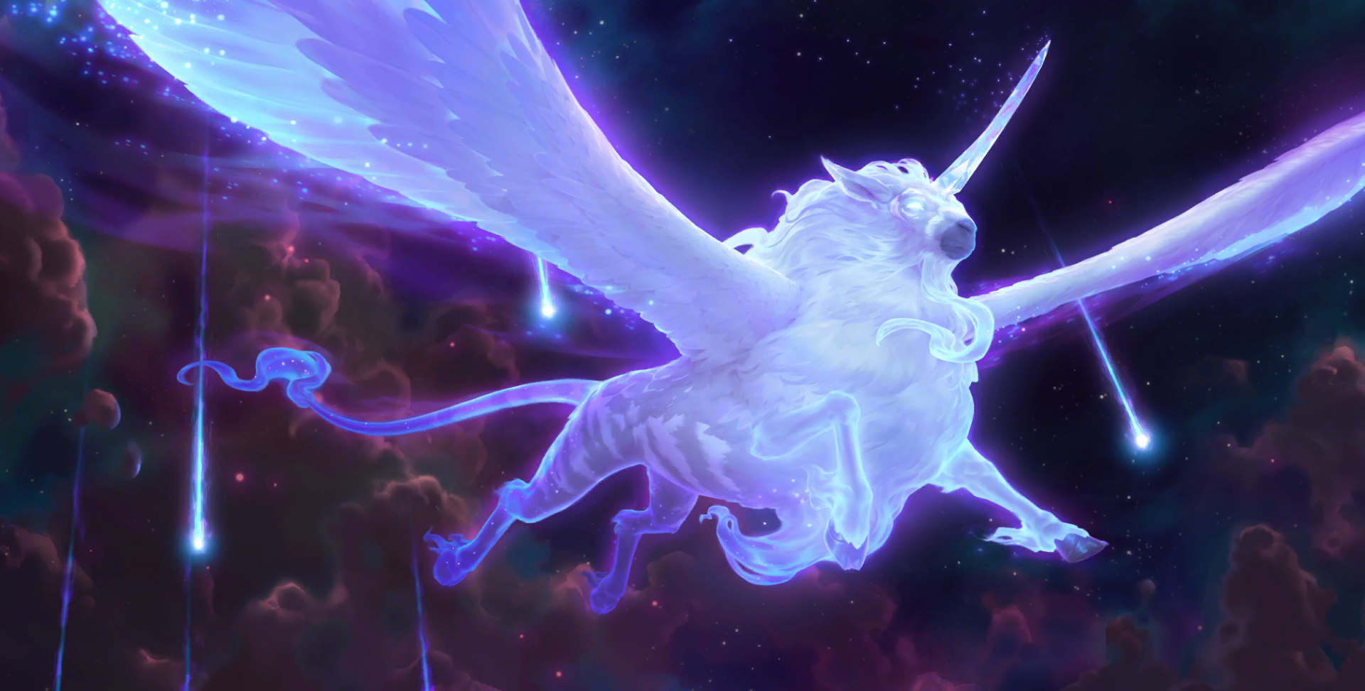 Astral Guardian Soraka from League of Legends HD Wallpaper